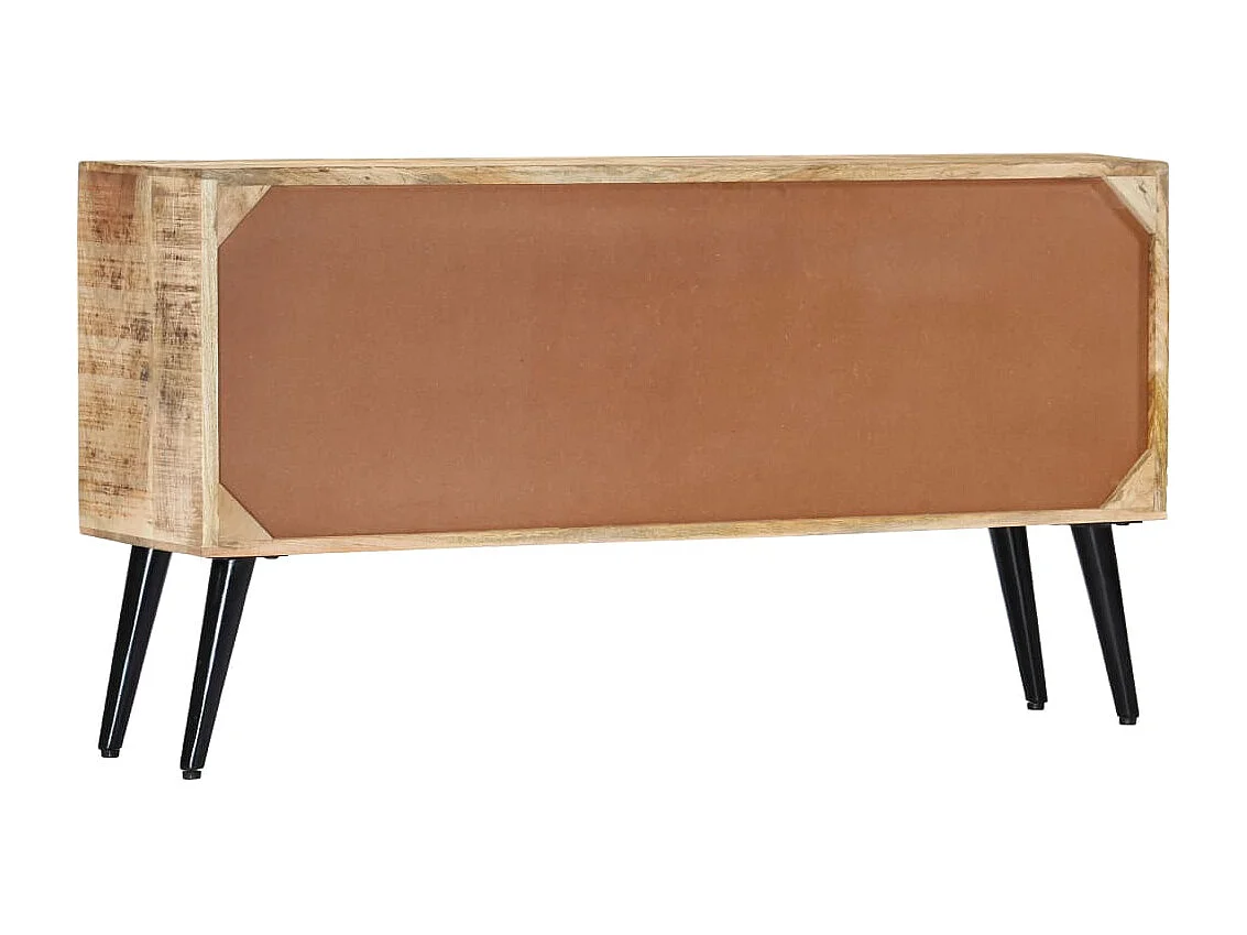 Buffet | Commode à tiroir | Meuble de rangement 118x30x62 cm Bois de manguier massif