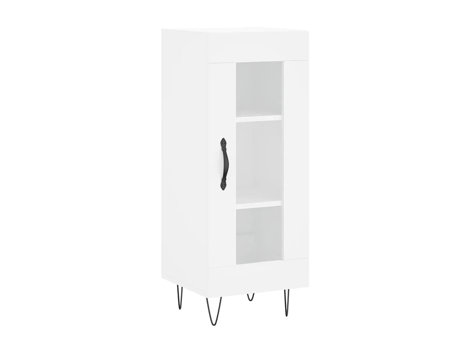 Buffet | Bahut | Meuble de rangement blanc 34,5x34x90 cm bois d'ingénierie