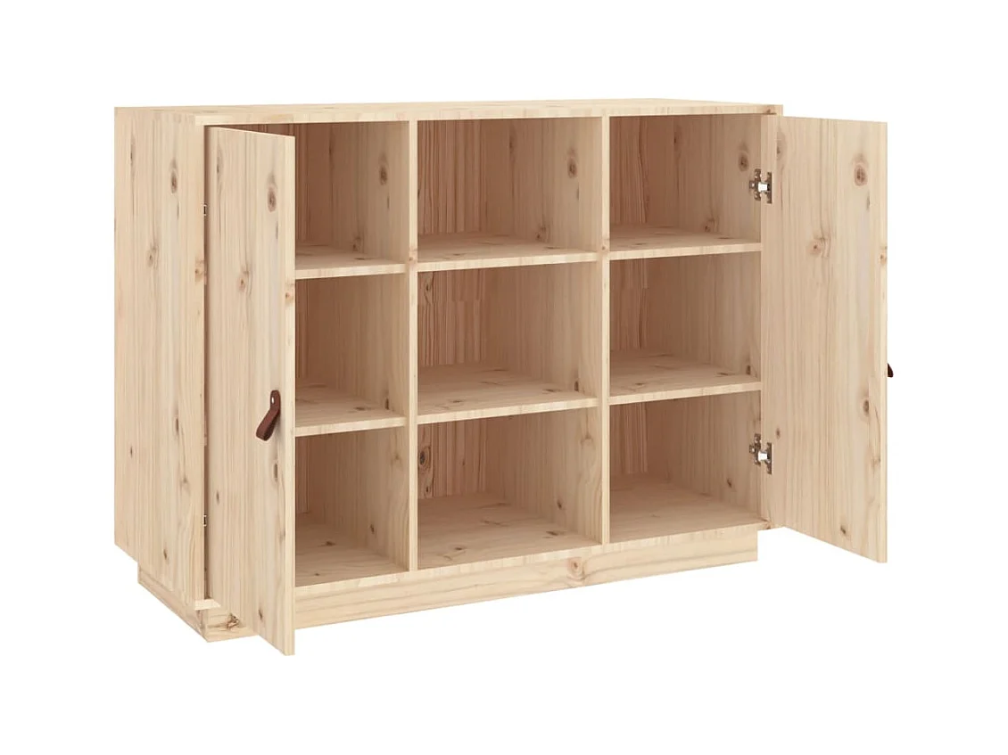 Buffet | Bahut | Meuble de rangement 100x40x75 cm Bois massif de pin