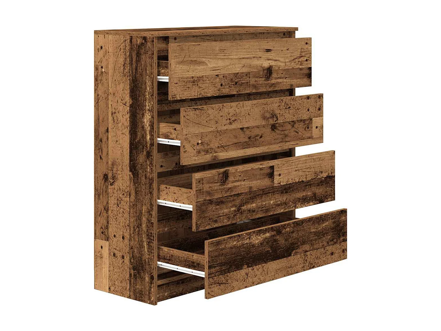 Buffet | Bahut | Meuble de rangement vieux bois 80x35x99 cm bois d'ingénierie