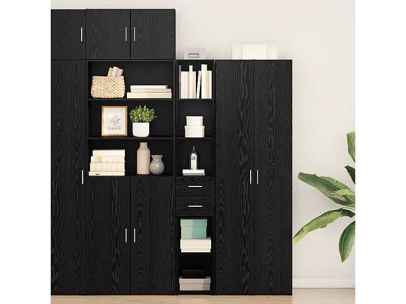 Highboard | Credenza| Armadio alto Artisan Rovere 30x42,5x185 cm Legno Ingegnerizzato