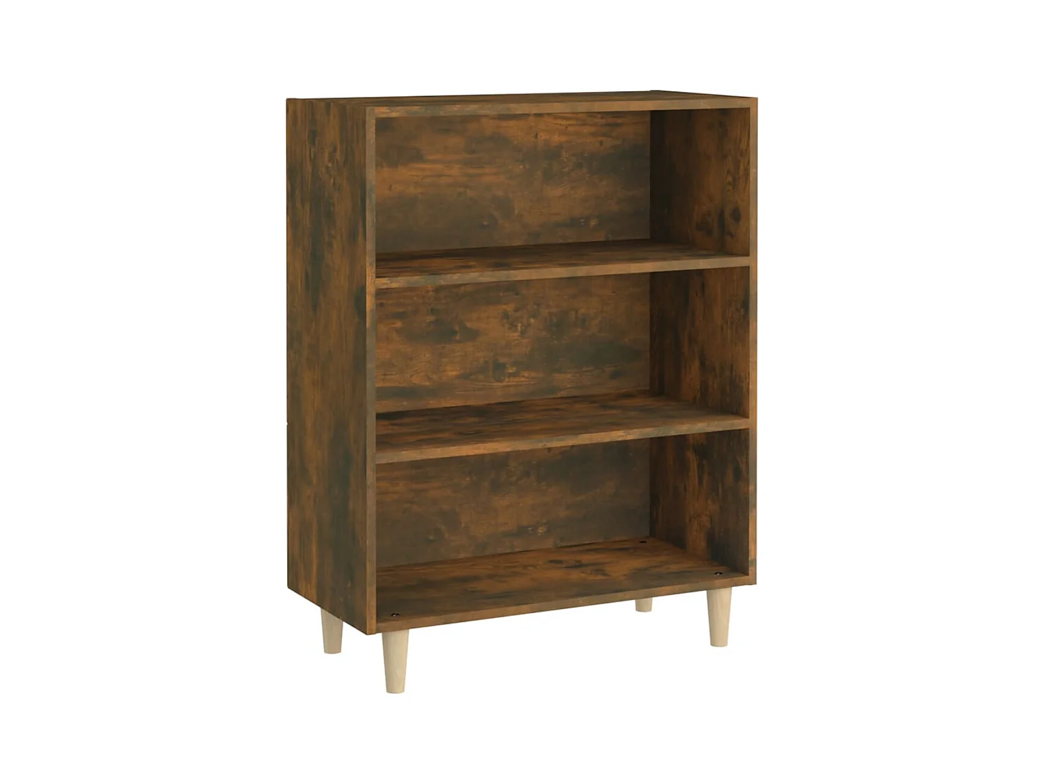 Buffet | Bahut | Meuble de rangement Chêne fumé 69,5x32,5x90 cm Bois d'ingénierie