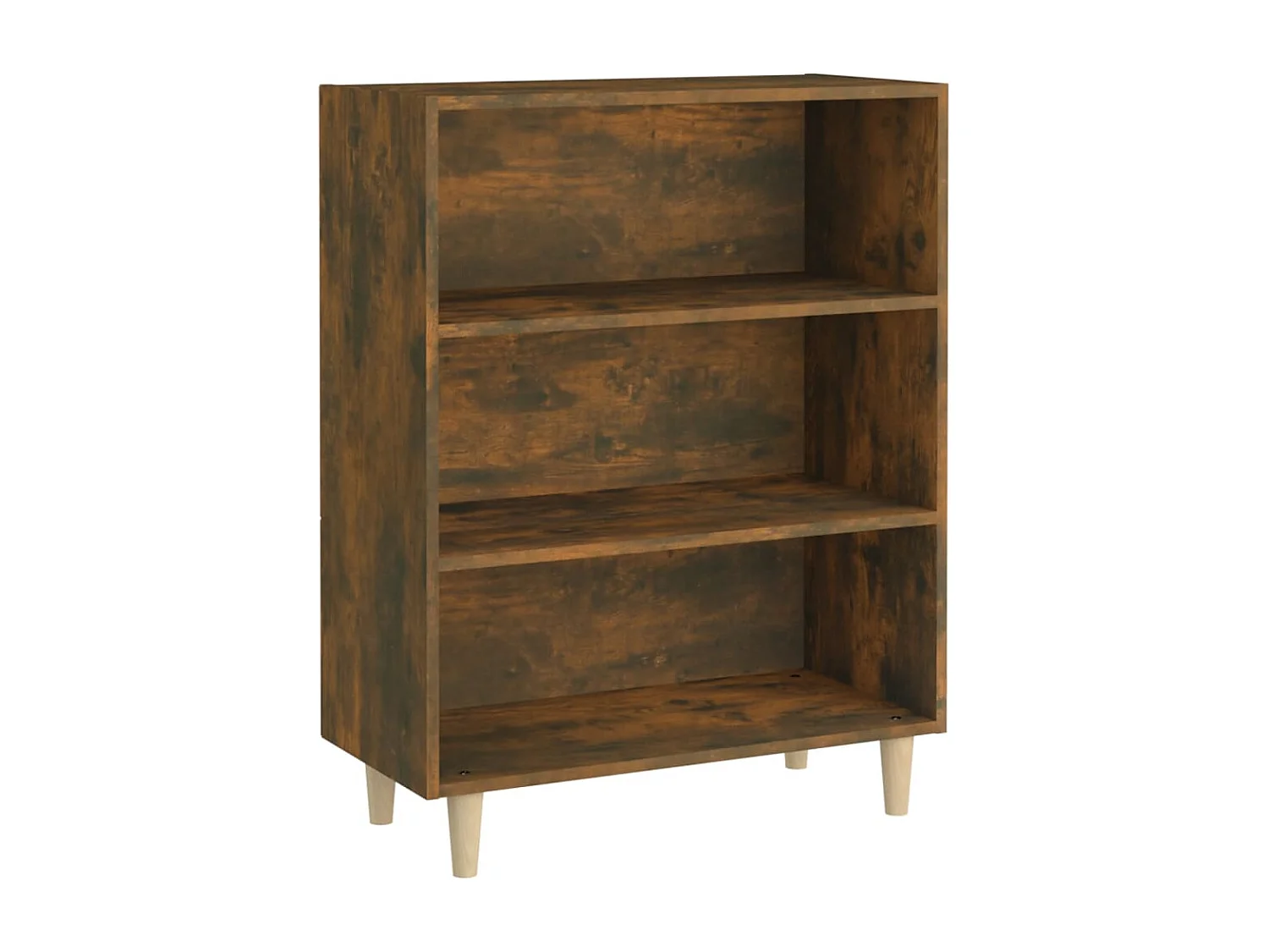 Buffet | Bahut | Meuble de rangement Chêne fumé 69,5x32,5x90 cm Bois d'ingénierie