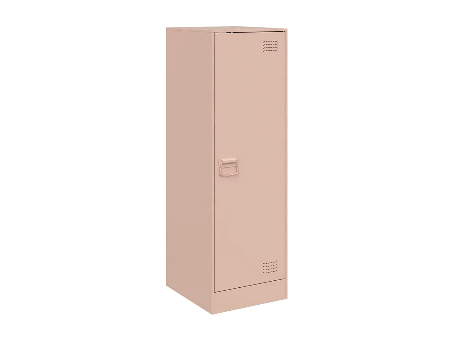 Buffet | Bahut | Meuble de rangement rose 34,5x39x107 cm acier