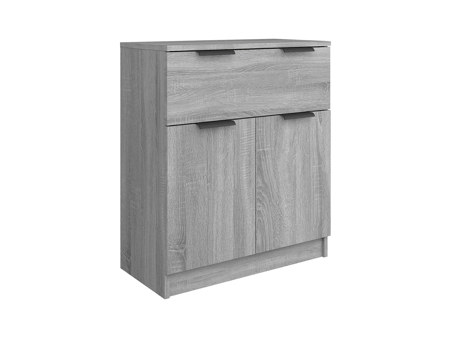 Buffet | Commode à tiroir | Meuble de rangements | Bahuts | Meuble de rangement 3 pcs Sonoma gris Bois d'ingénierie