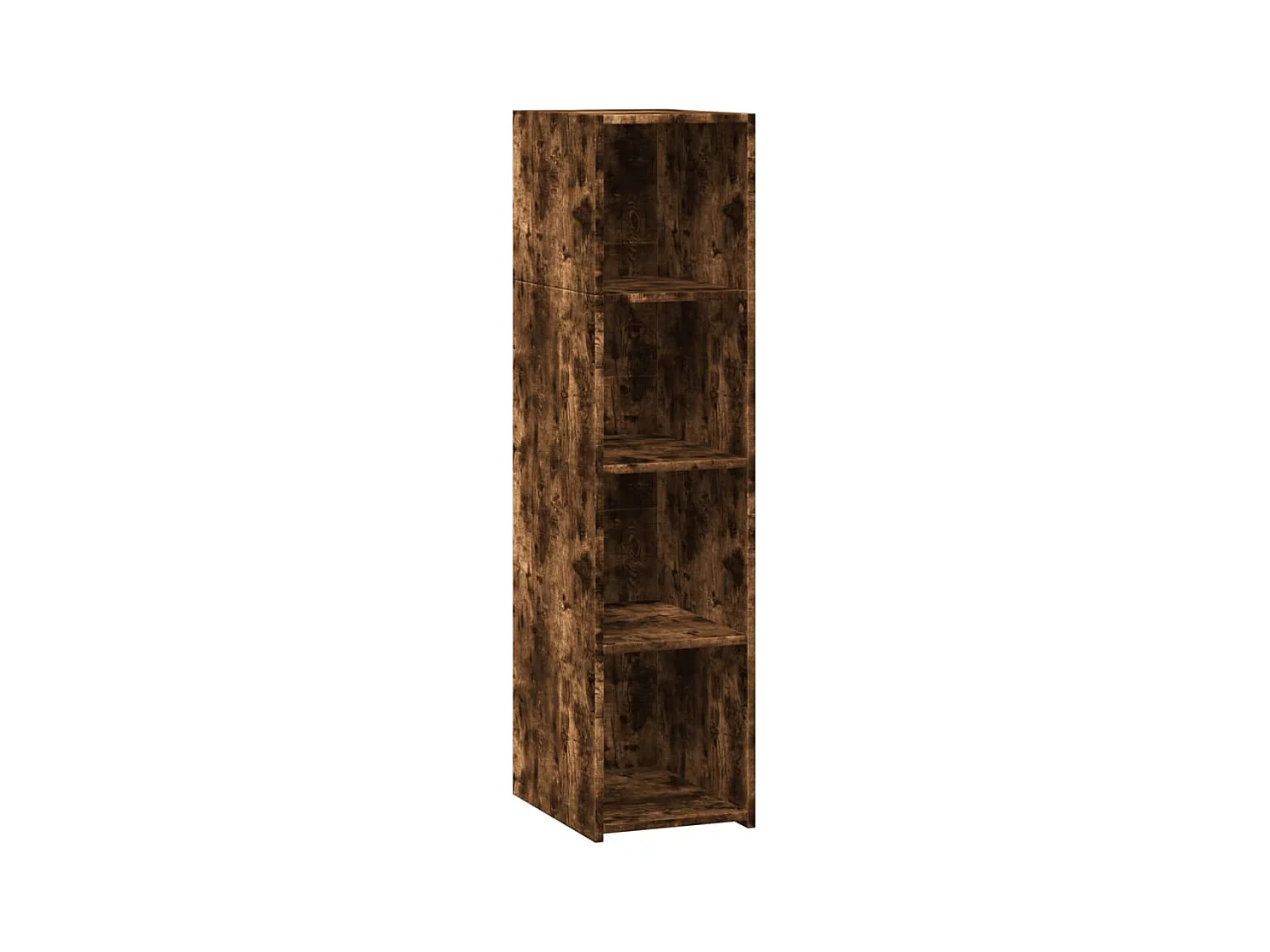 Buffet | Bahut | Meuble de rangement chêne fumé 30x41x124 cm bois d'ingénierie