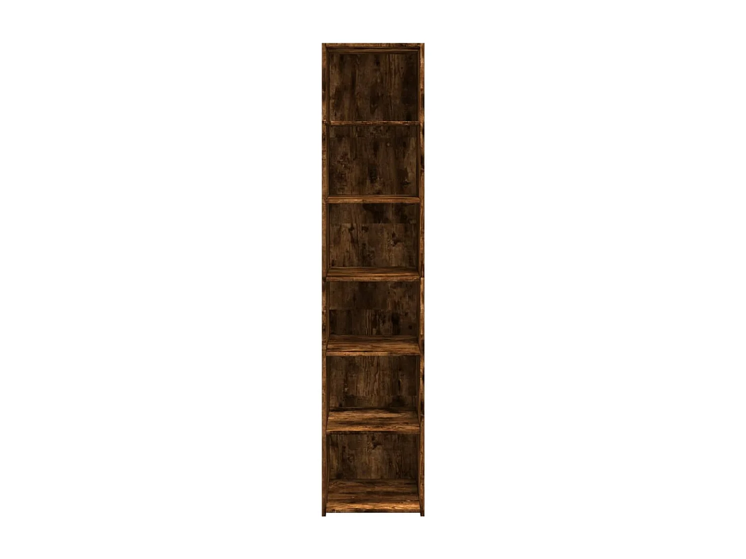 Buffet | Bahut | Meuble de rangement haut chêne fumé 40x41x185 cm bois d'ingénierie