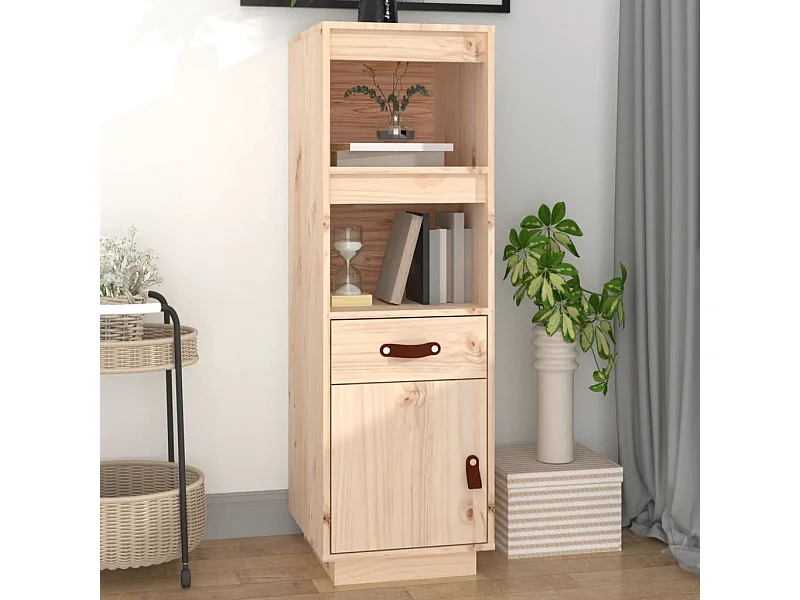 Buffet | Bahut | Meuble de rangement haut 34x40x108,5 cm Bois massif de pin
