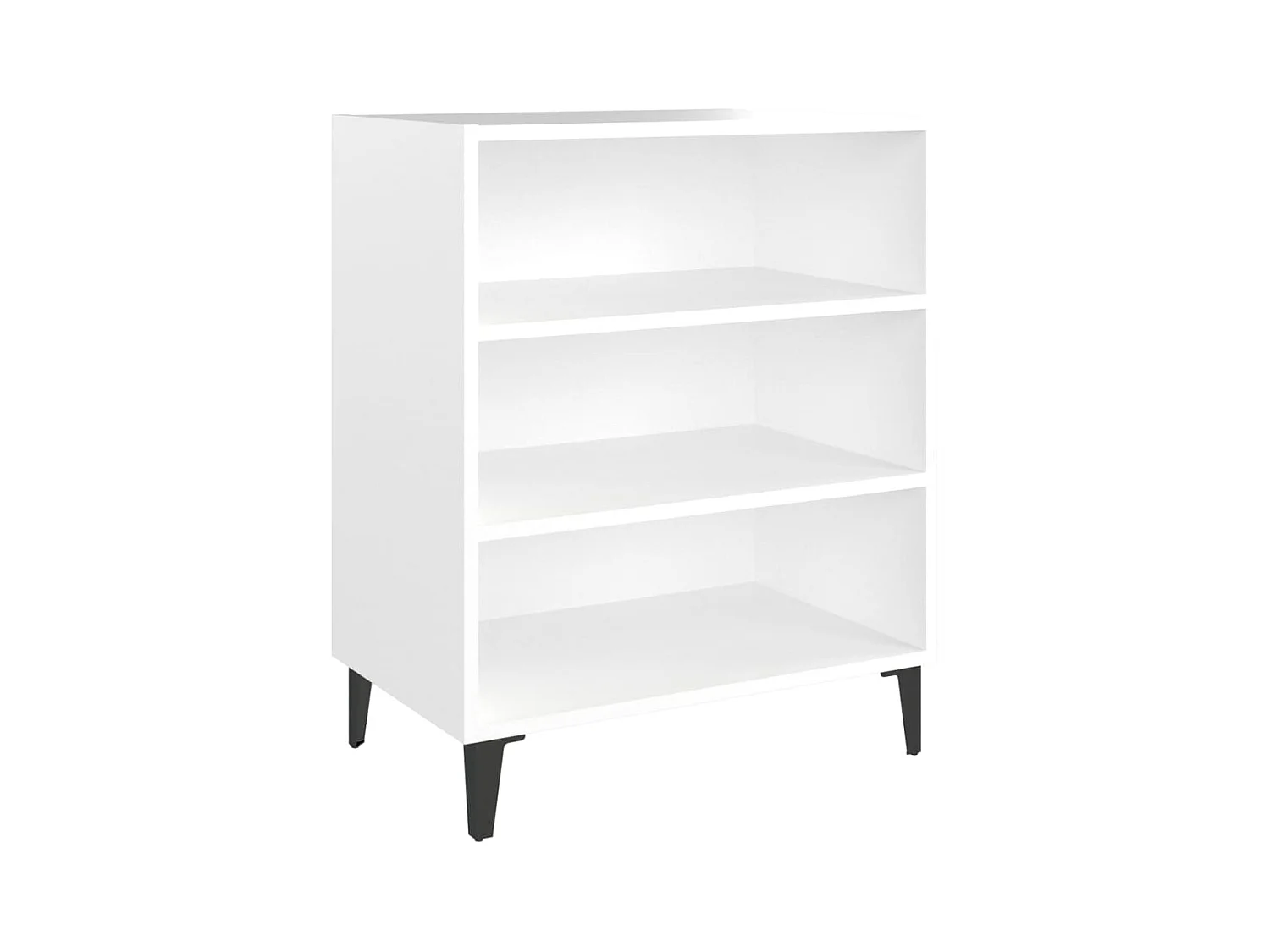 Buffet | Bahut | Meuble de rangement blanc 57x35x70 cm bois d’ingénierie