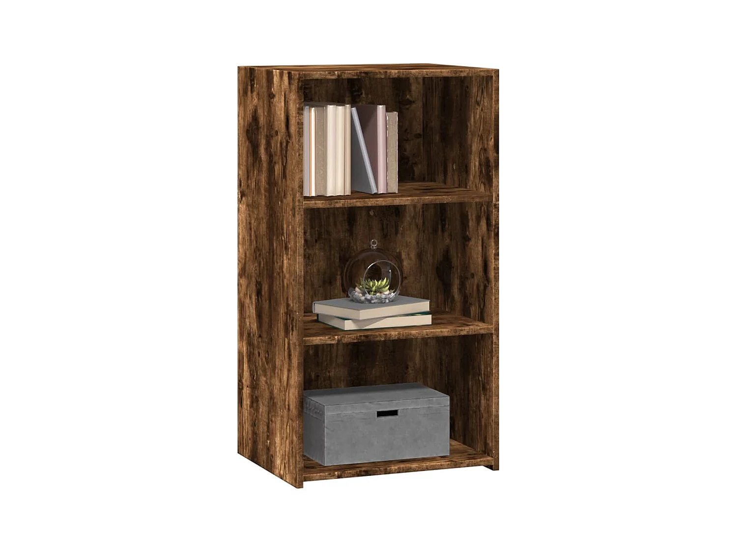 Buffet | Bahut | Meuble de rangement chêne fumé 50x41x93 cm bois d'ingénierie