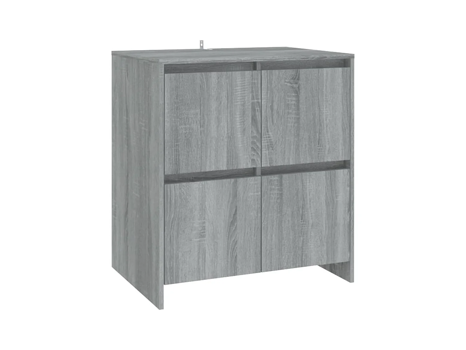 Buffets | Bahuts | Meuble de rangement 2 pcs Sonoma gris Bois d'ingénierie