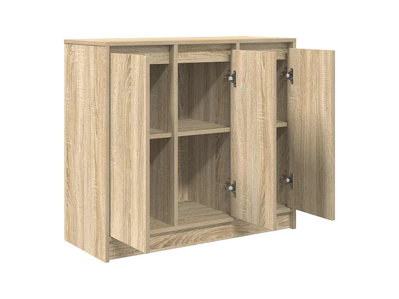 Buffet | Bahut | Meuble de rangement chêne sonoma 85x34x76 cm bois d'ingénierie