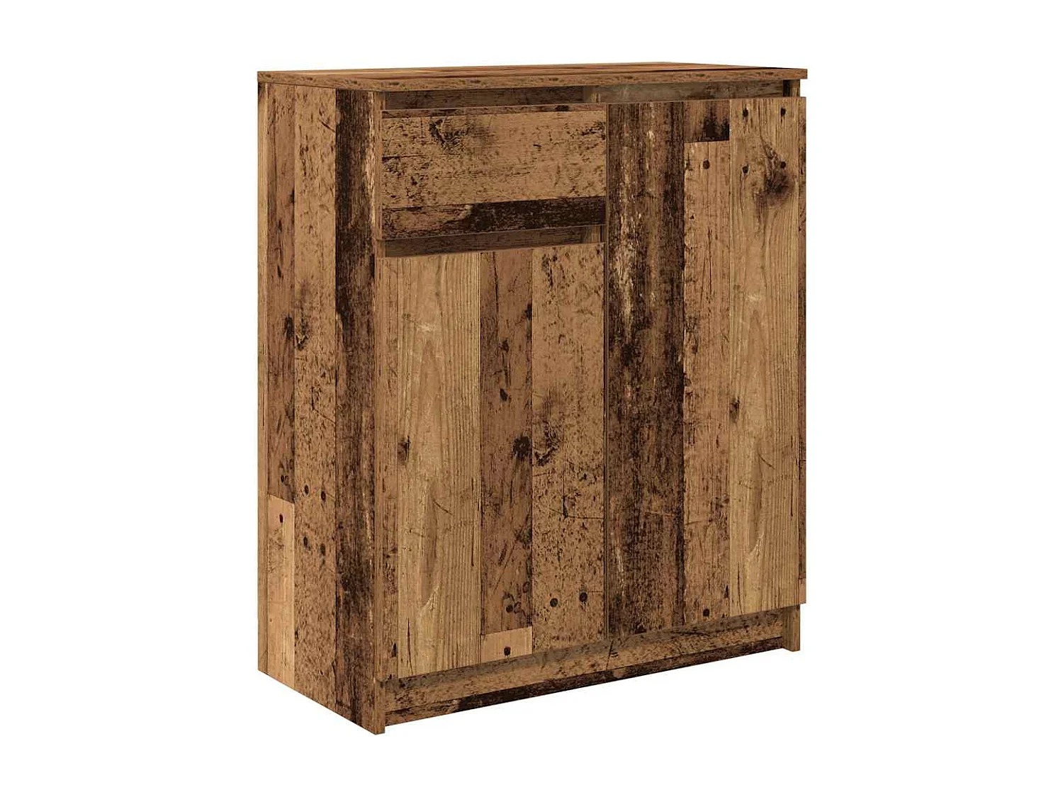 Buffet | Commode à tiroir | Meuble de rangement avec tiroir vieux bois 71x35x84 cm bois d'ingénierie