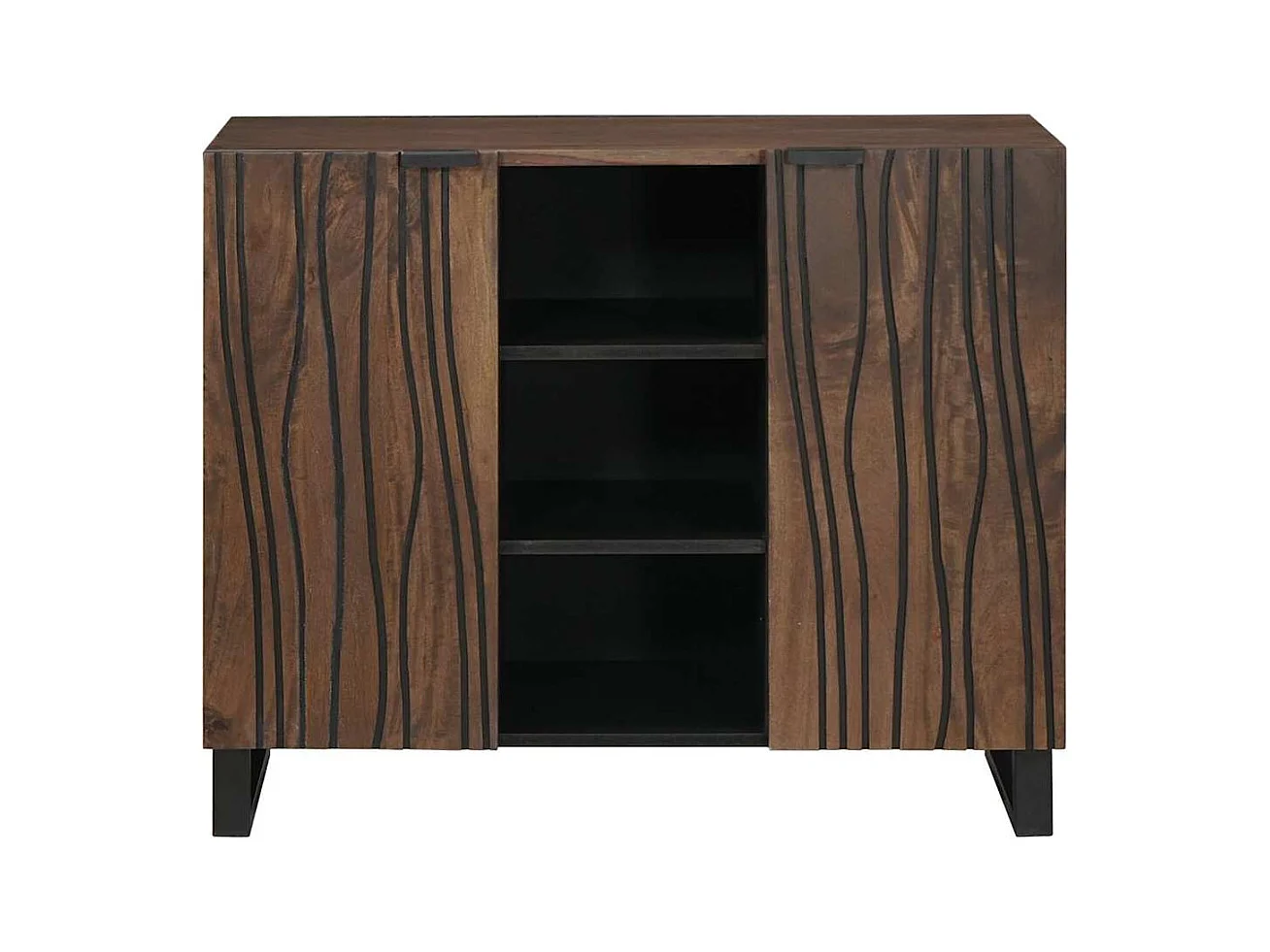 Credenza | Mobile | Armadio in Legno di Mango 90x33.5x75 cm