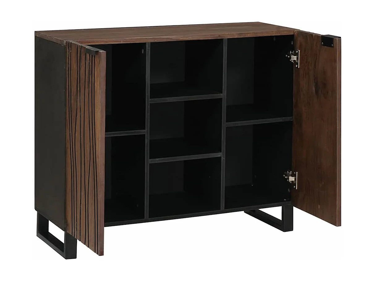 Credenza | Mobile | Armadio in Legno di Mango 90x33.5x75 cm