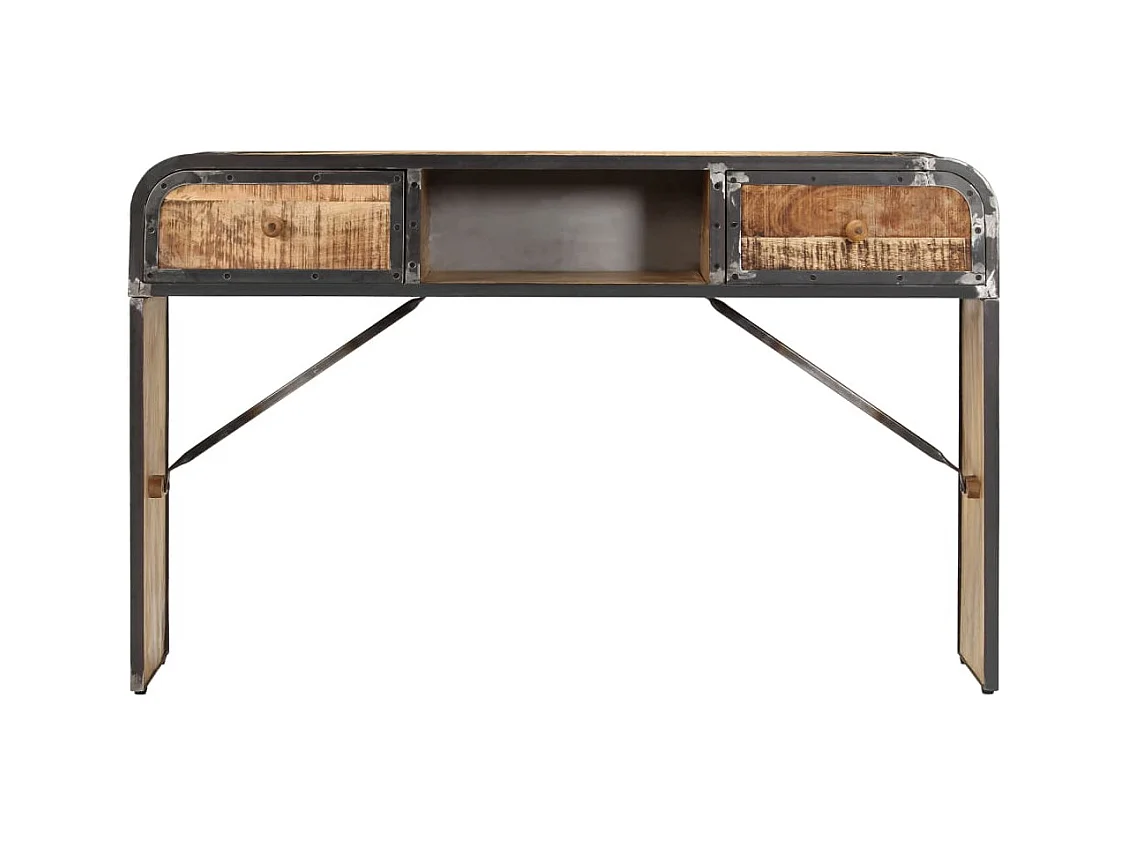Buffet | Commode à tiroir | Meuble de rangement 120x30x75 cm bois de manguier massif