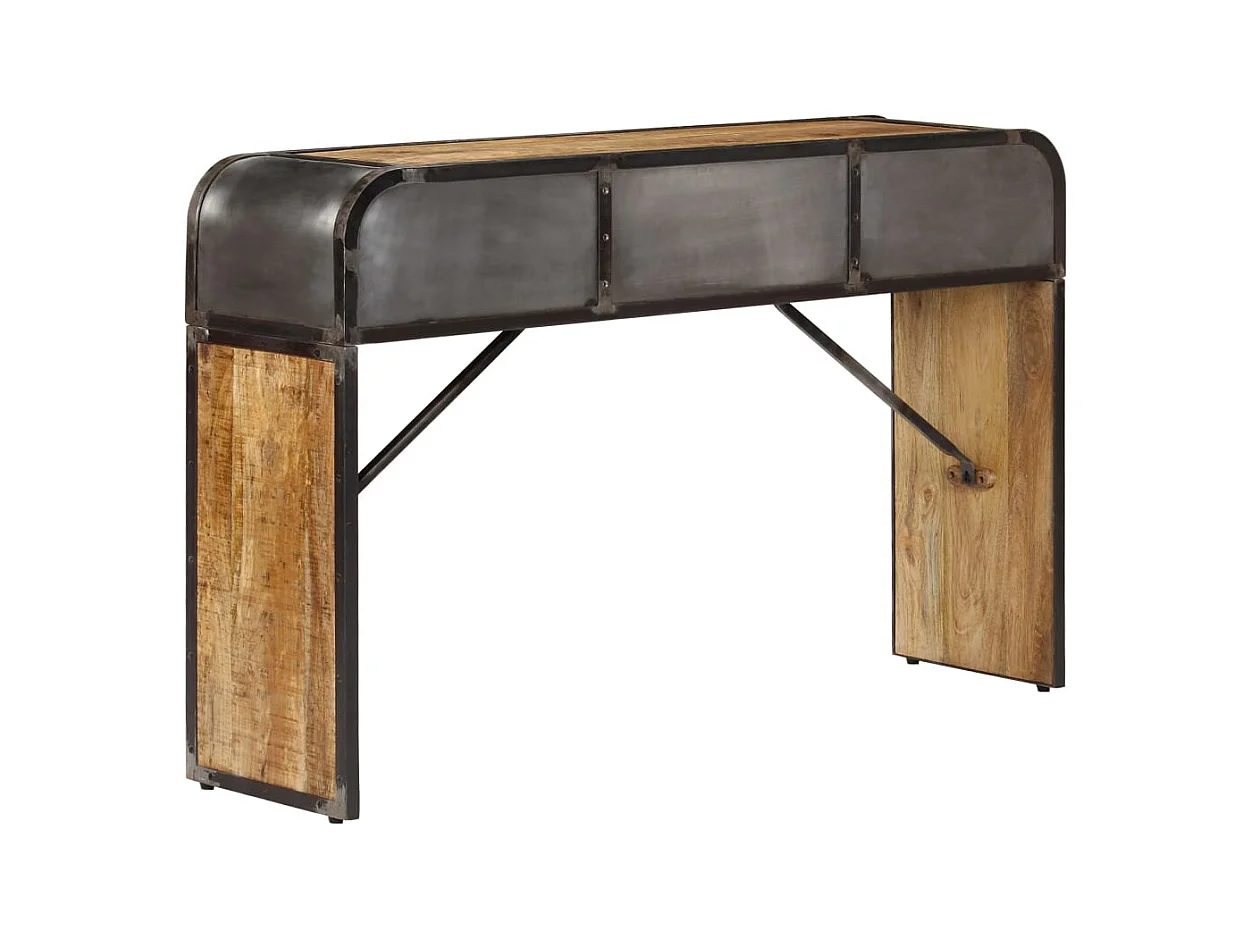 Buffet | Commode à tiroir | Meuble de rangement 120x30x75 cm bois de manguier massif
