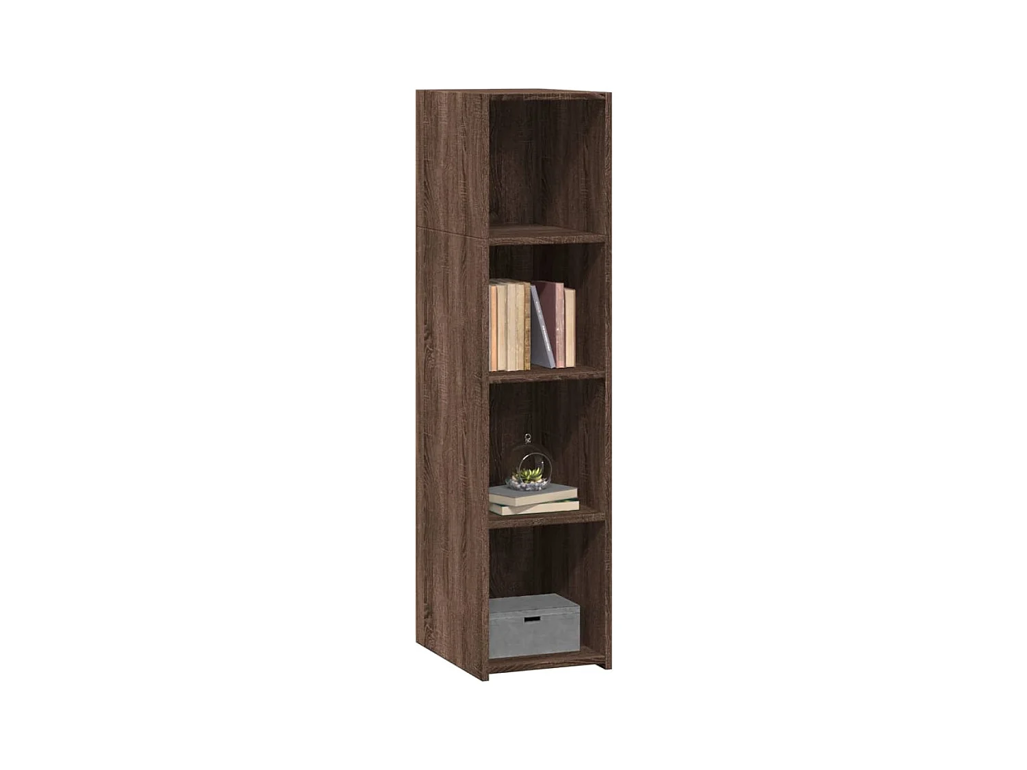 Buffet | Bahut | Meuble de rangement chêne marron 30x41x124 cm bois d'ingénierie