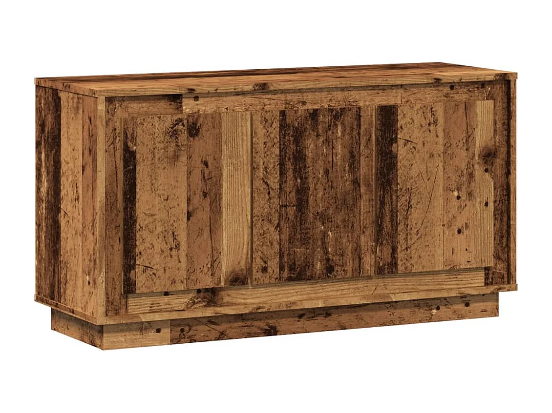 Buffet | Bahut | Meuble de rangement vieux bois 102x35x55 cm bois d'ingénierie