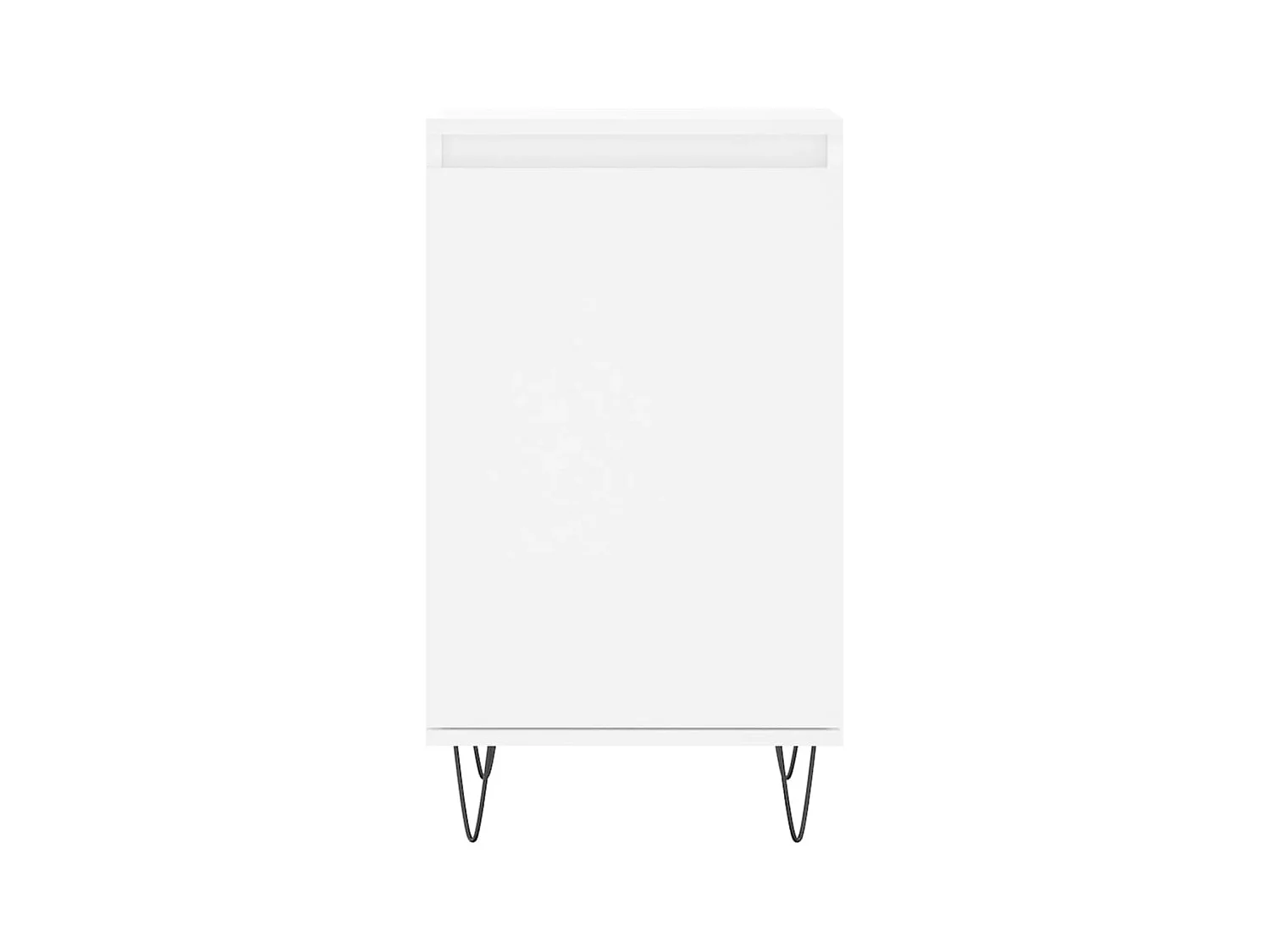 Credenza | Buffet | Armadio Bianca 40x35x70 cm in Legno Multistrato