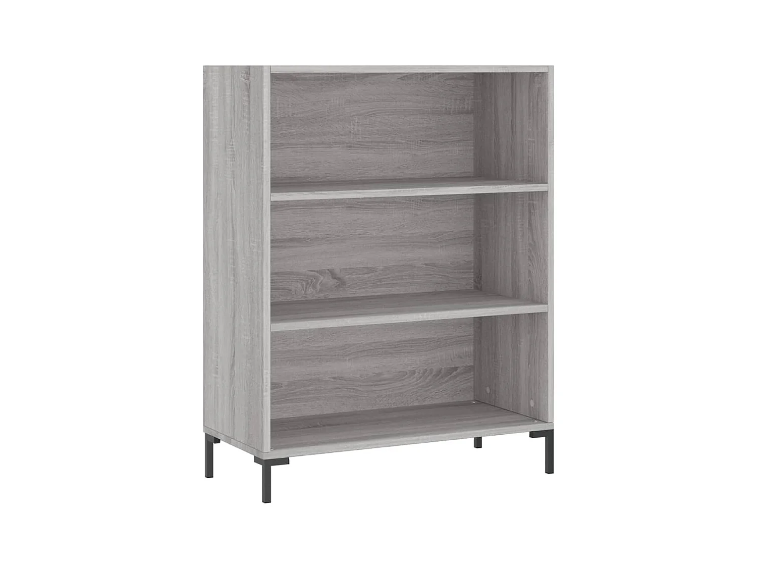 Credenza | Buffet | Armadio Grigio Sonoma 69,5x32,5x180 cm Legno Multistrato