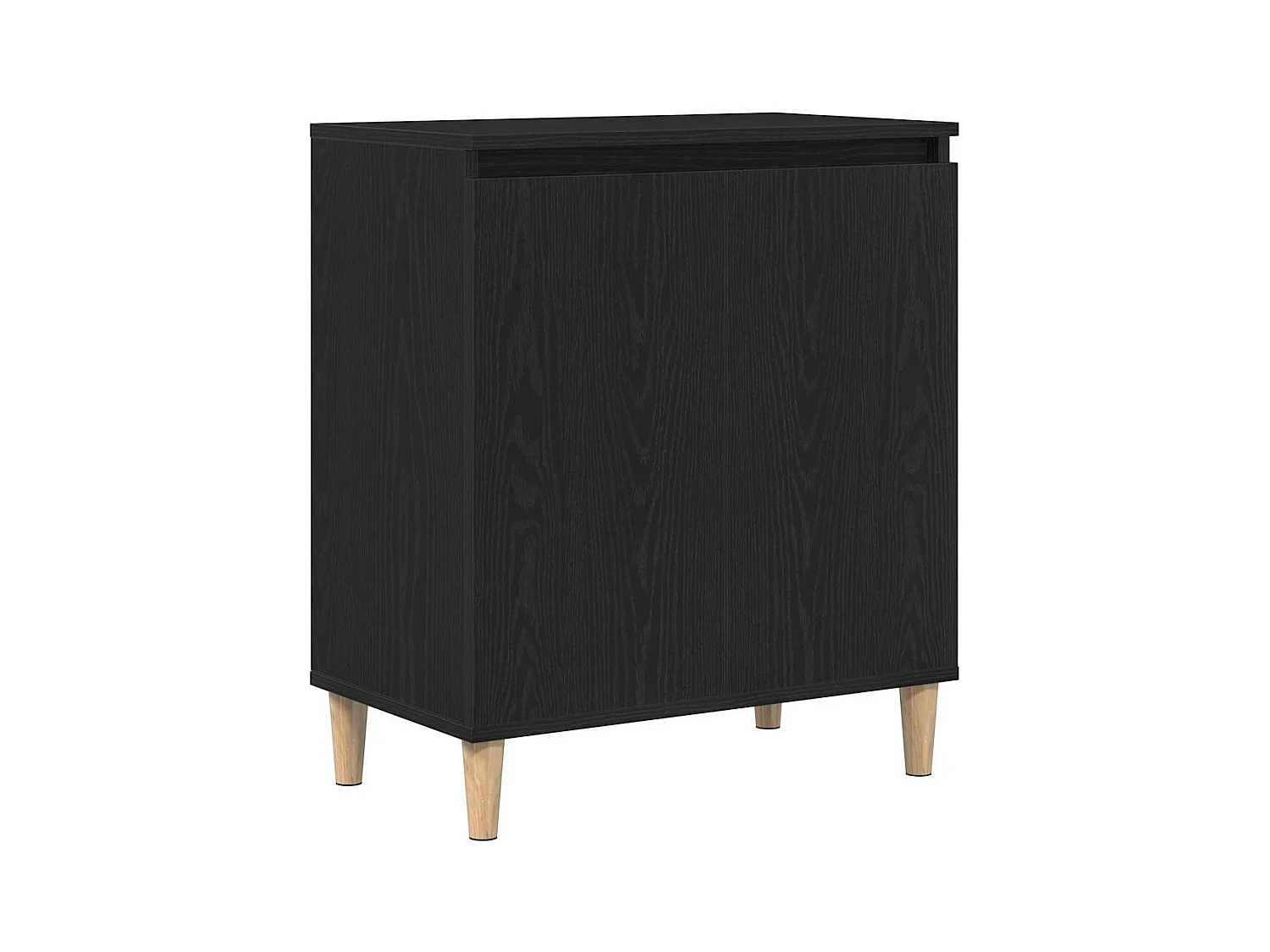 Buffet | Bahut | Meuble de rangement Chêne Noir 60x35x70 cm en bois d'ingénierie