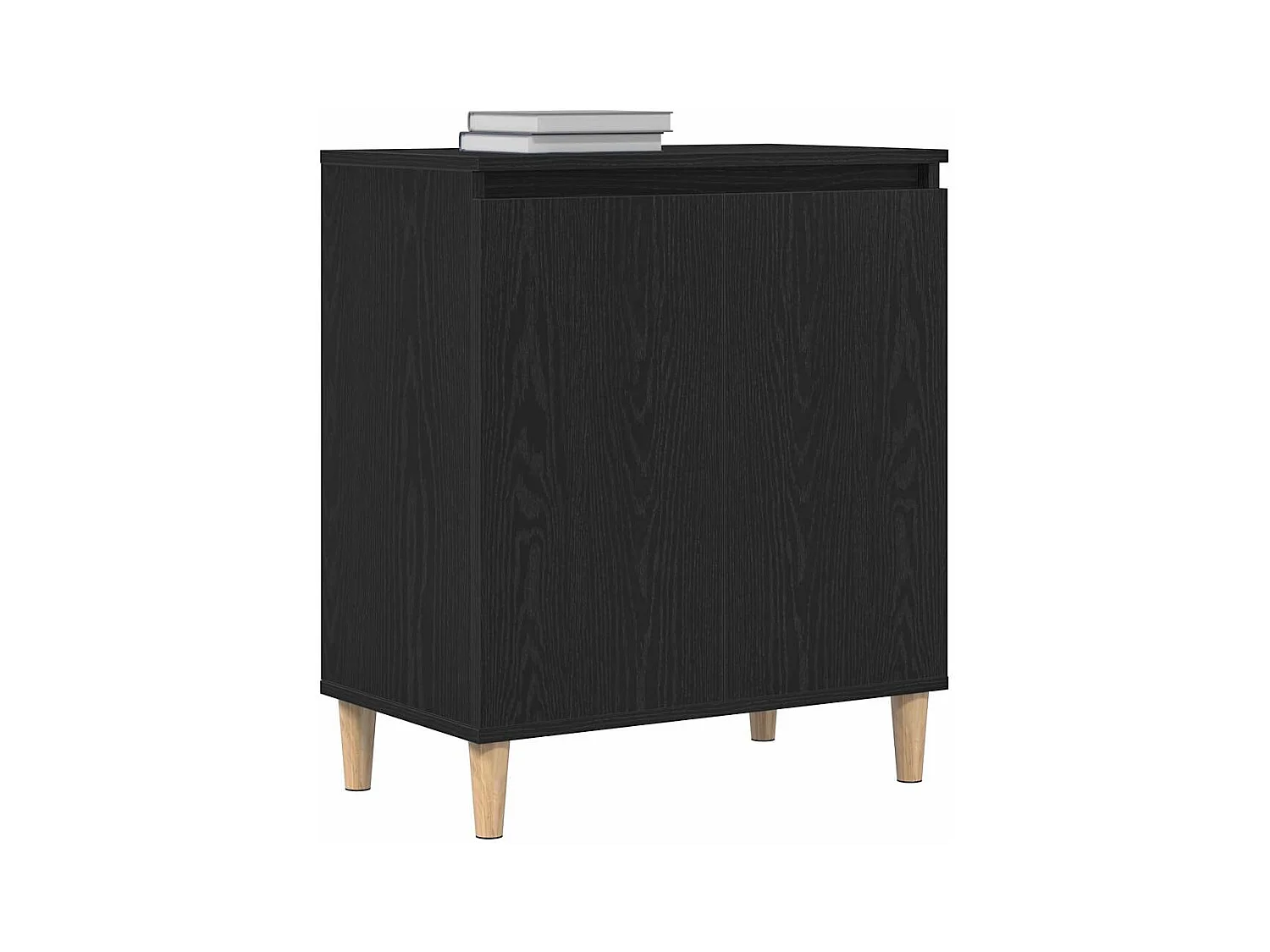 Buffet | Bahut | Meuble de rangement Chêne Noir 60x35x70 cm en bois d'ingénierie
