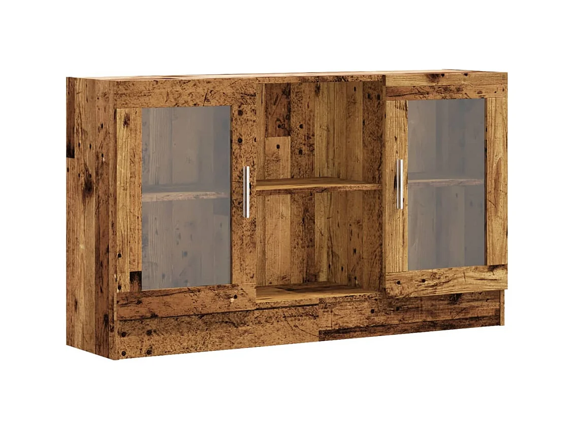 Credenza | Buffet | Armadio Legno Antico 120x30,5x70 cm in Truciolato