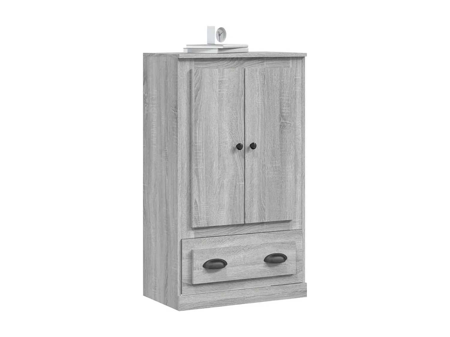 Buffet | Bahut | Meuble de rangement haut sonoma gris 60x35,5x103,5 cm bois d'ingénierie