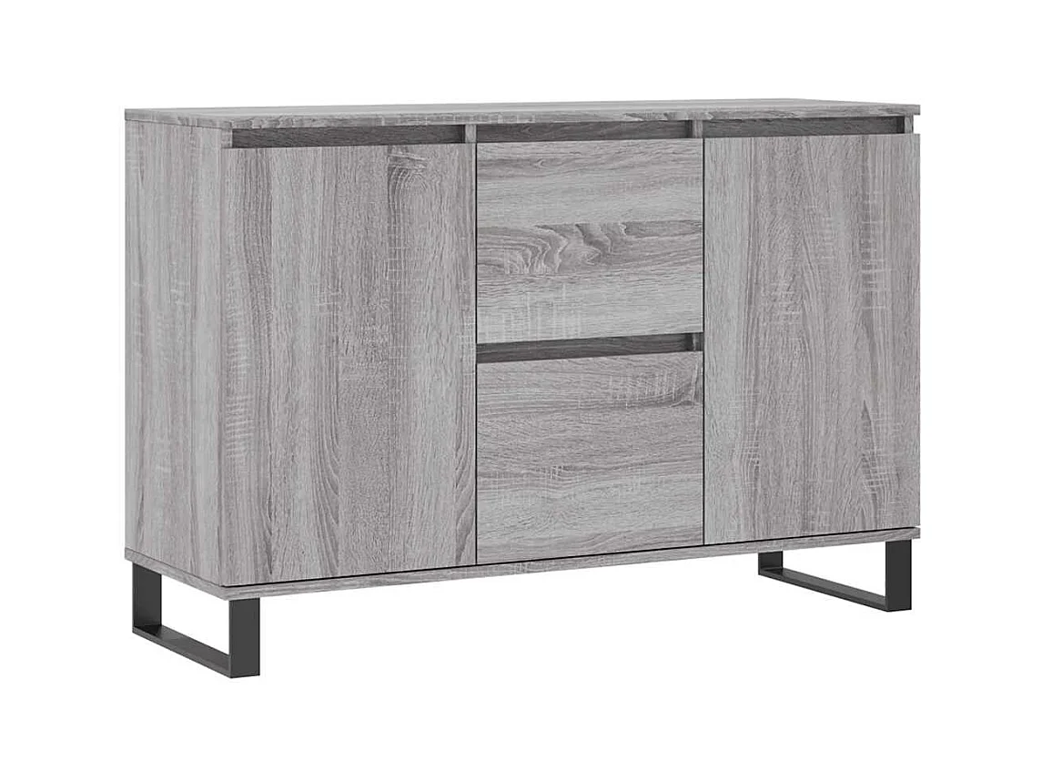 Buffet | Bahut | Meuble de rangement sonoma gris 104x35x70 cm bois d'ingénierie
