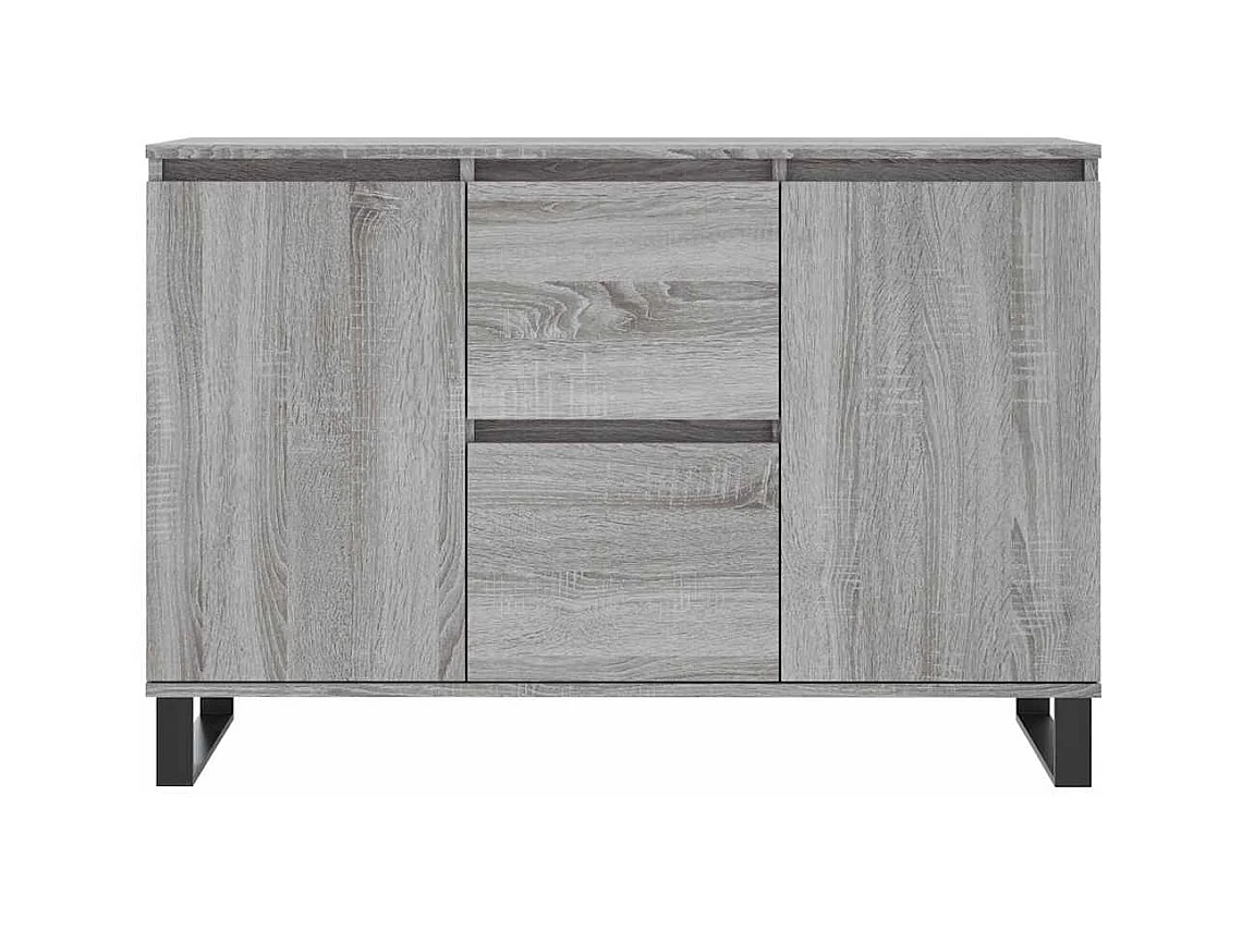 Buffet | Bahut | Meuble de rangement sonoma gris 104x35x70 cm bois d'ingénierie