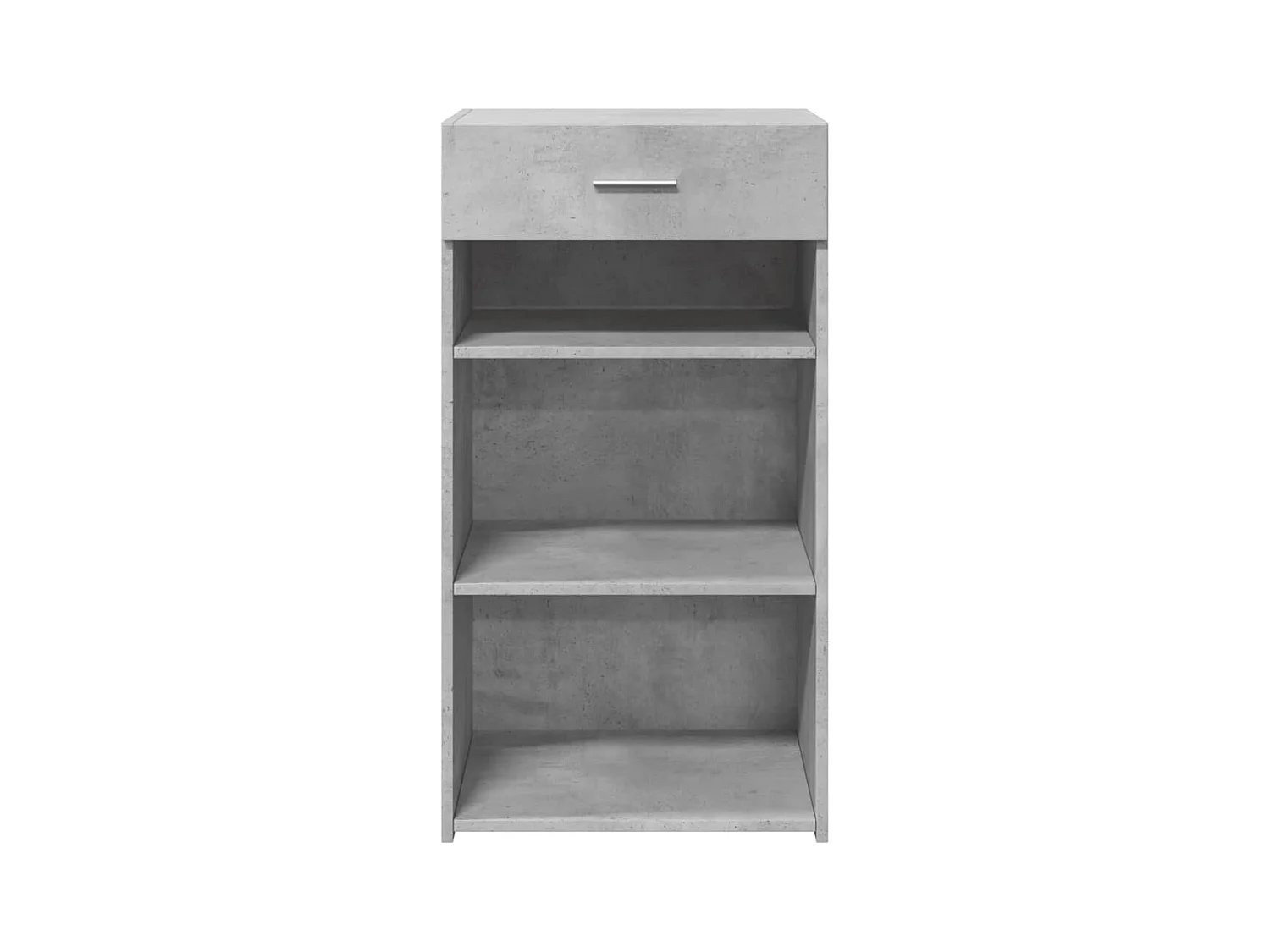 Buffet | Bahut | Meuble de rangement gris béton 50x42,5x93 cm bois d'ingénierie