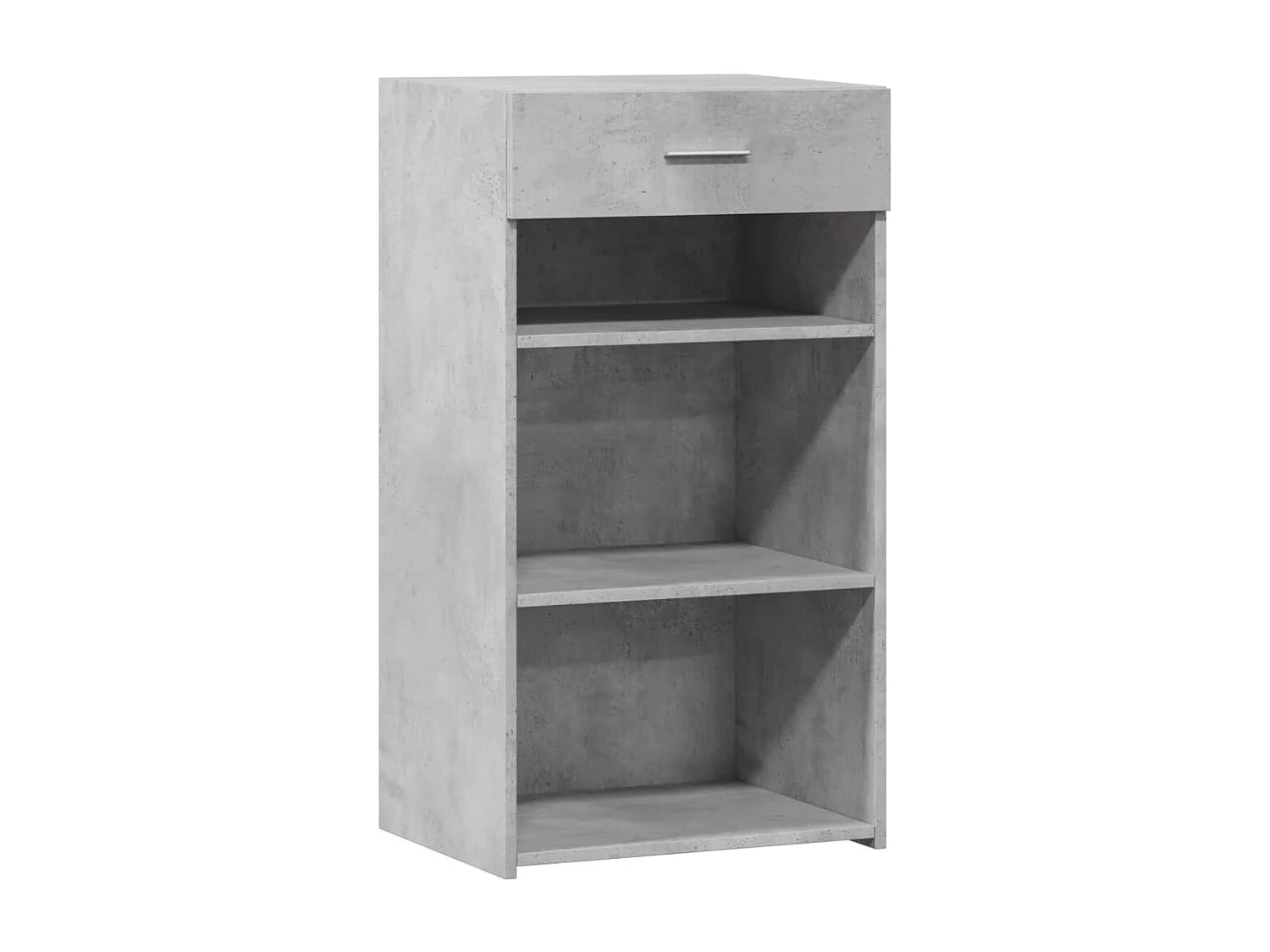 Buffet | Bahut | Meuble de rangement gris béton 50x42,5x93 cm bois d'ingénierie