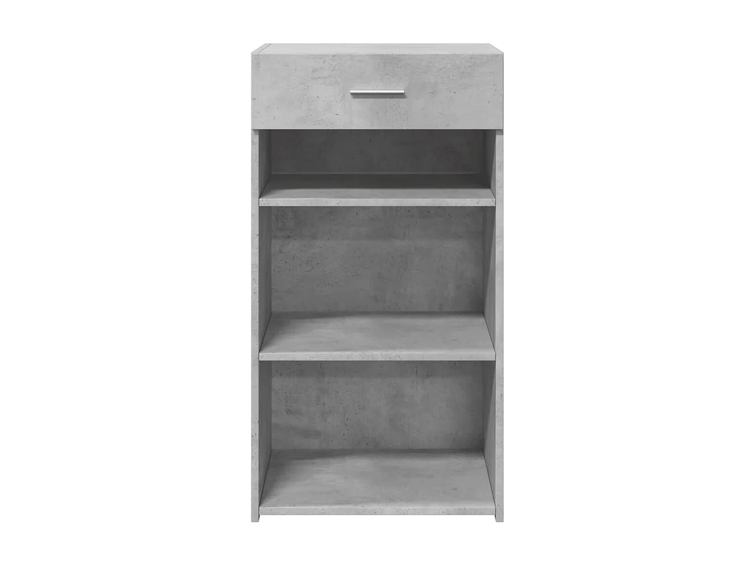 Buffet | Bahut | Meuble de rangement gris béton 50x42,5x93 cm bois d'ingénierie
