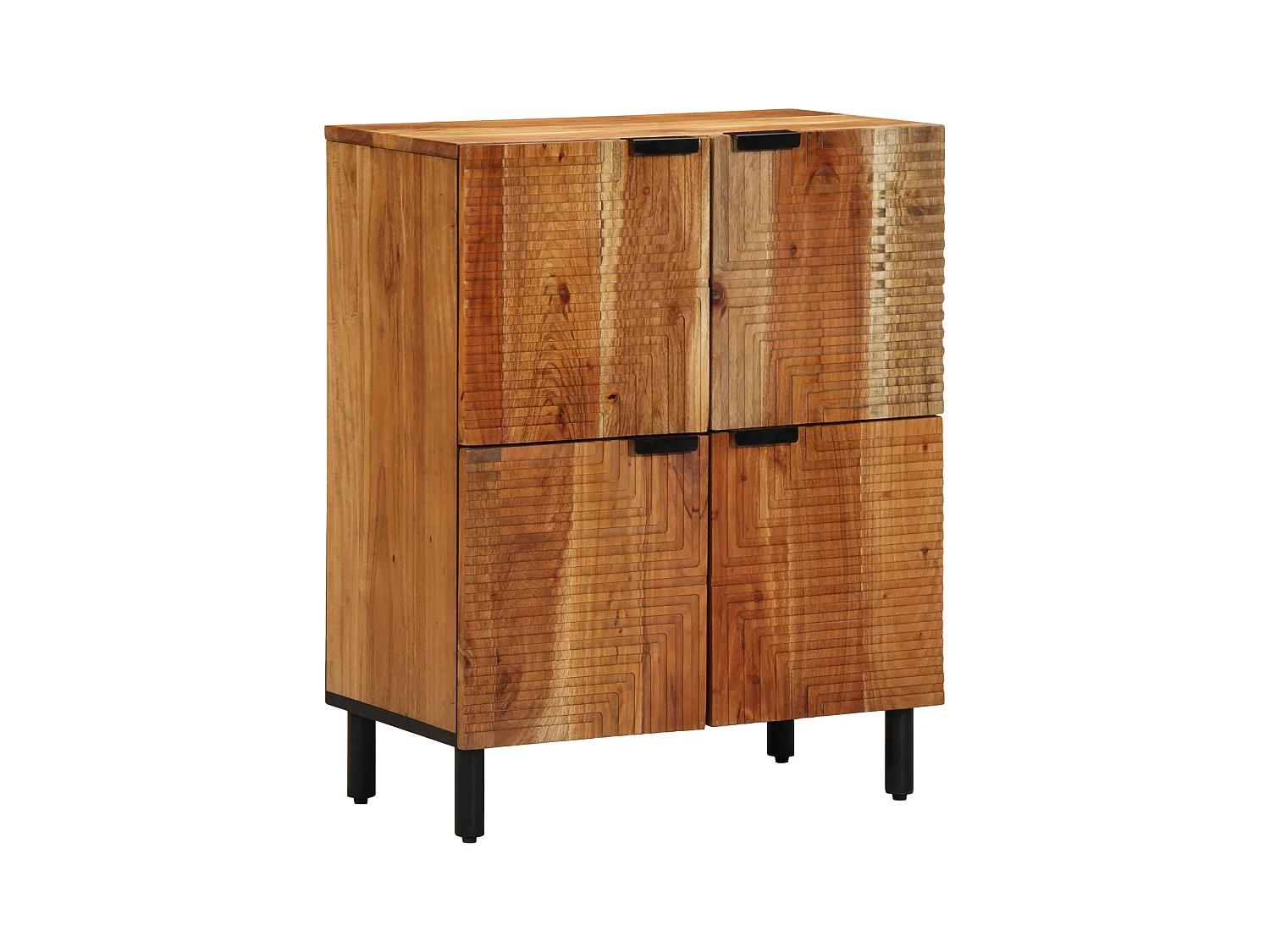 Sideboard | Credenza | Armadio 60x33x75 cm in legno massello di acacia