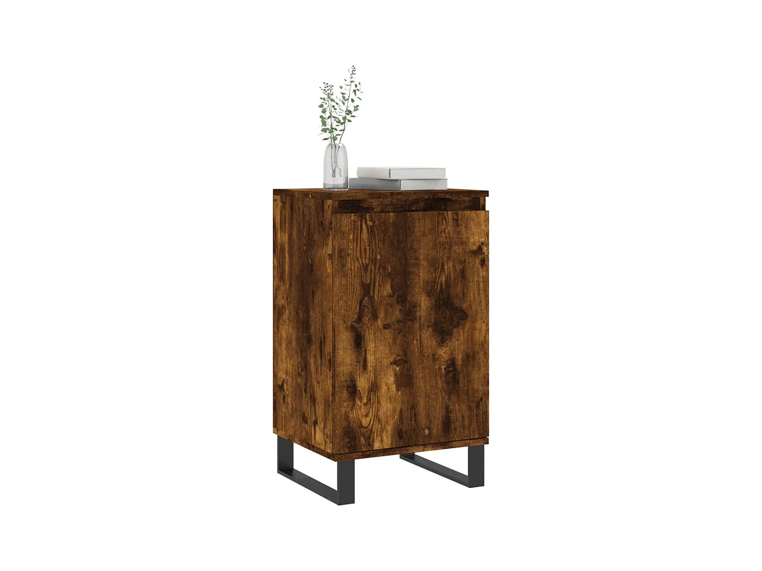 Buffets | Bahuts | Meuble de rangement 2 pcs chêne fumé 40x35x70 cm bois d'ingénierie