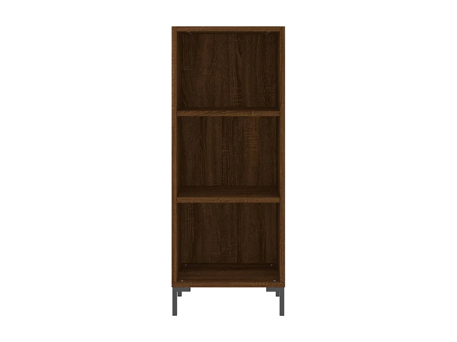 Buffet | Bahut | Meuble de rangement chêne marron 34,5x32,5x90 cm bois d'ingénierie