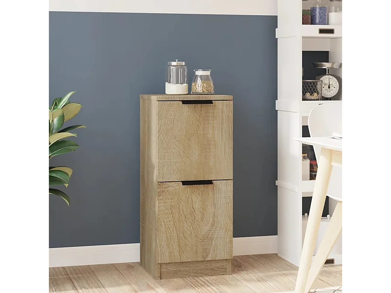 Credenza | Buffet | Armadio Rovere Sonoma 30x30x70 cm in Legno Multistrato