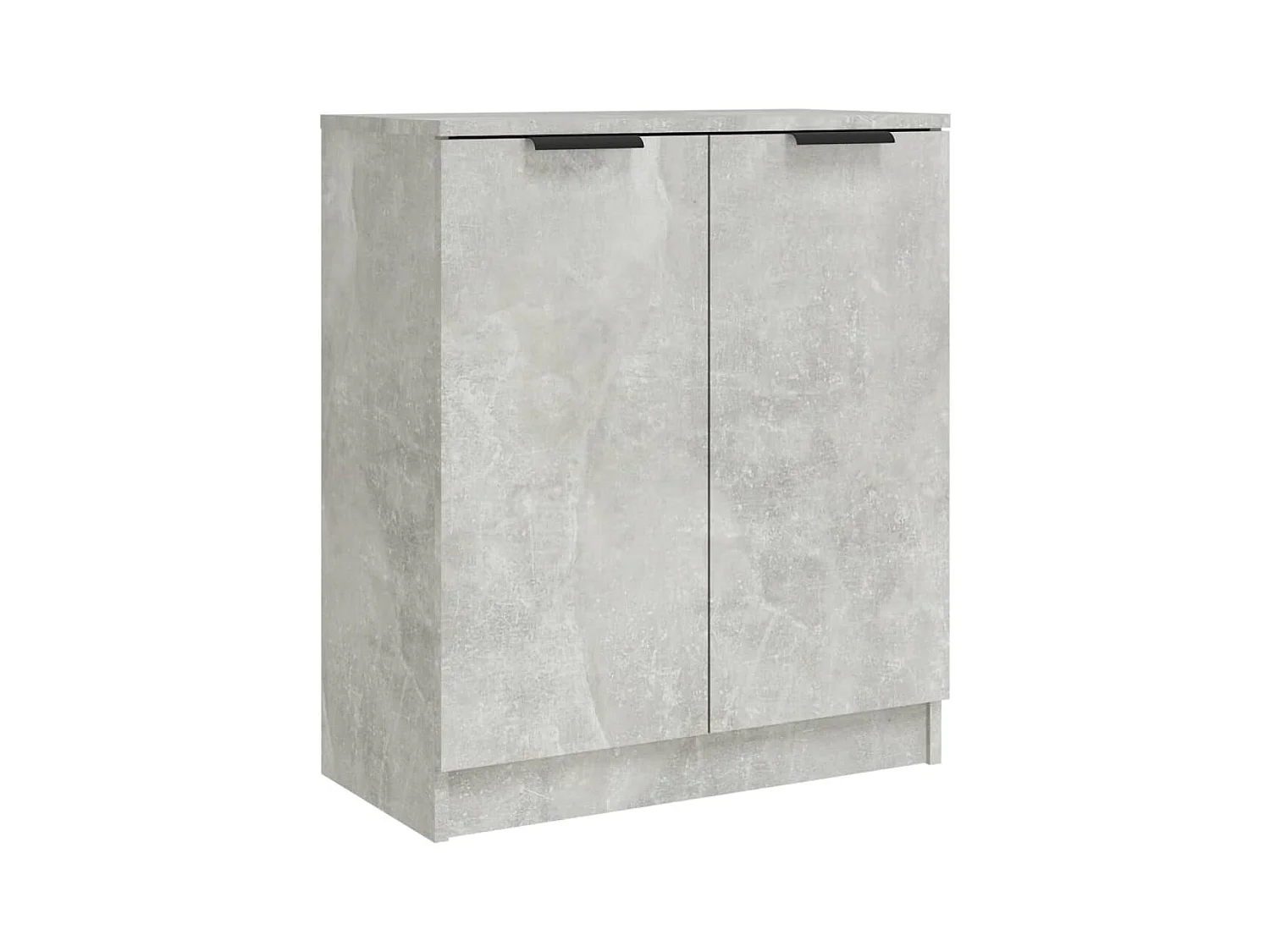 Buffets | Bahuts | Meuble de rangement 2 pcs Gris béton 60x30x70 cm Bois d'ingénierie