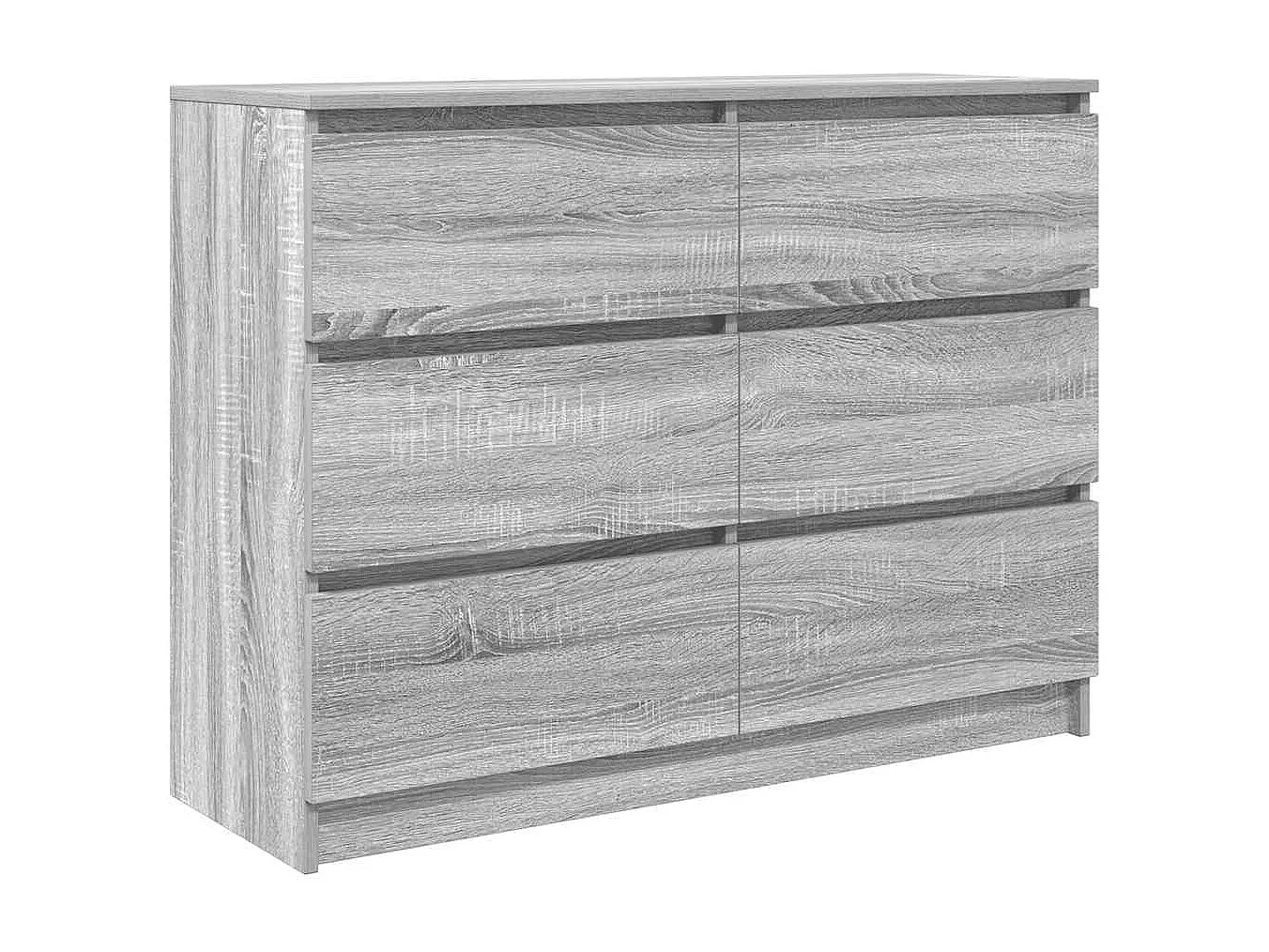 Buffet | Bahut | Meuble de rangement sonoma gris 100x35x76 cm bois d'ingénierie