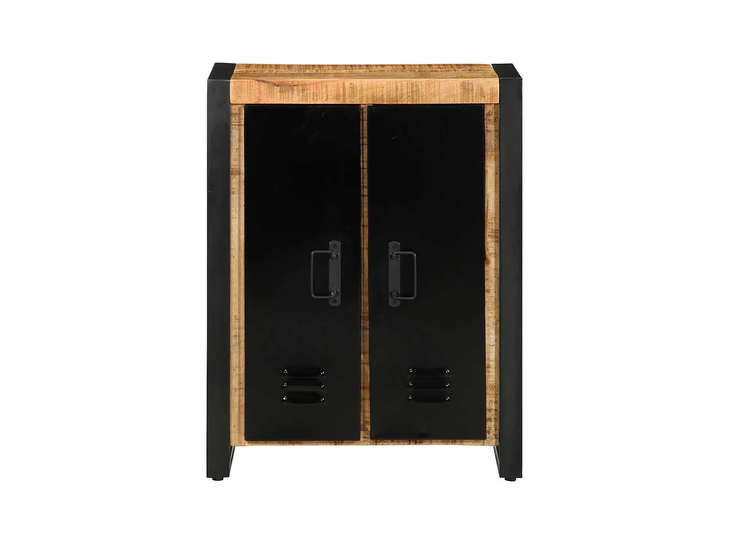 Buffet | Bahut | Meuble de rangement 55x35x70 cm bois de manguier brut massif