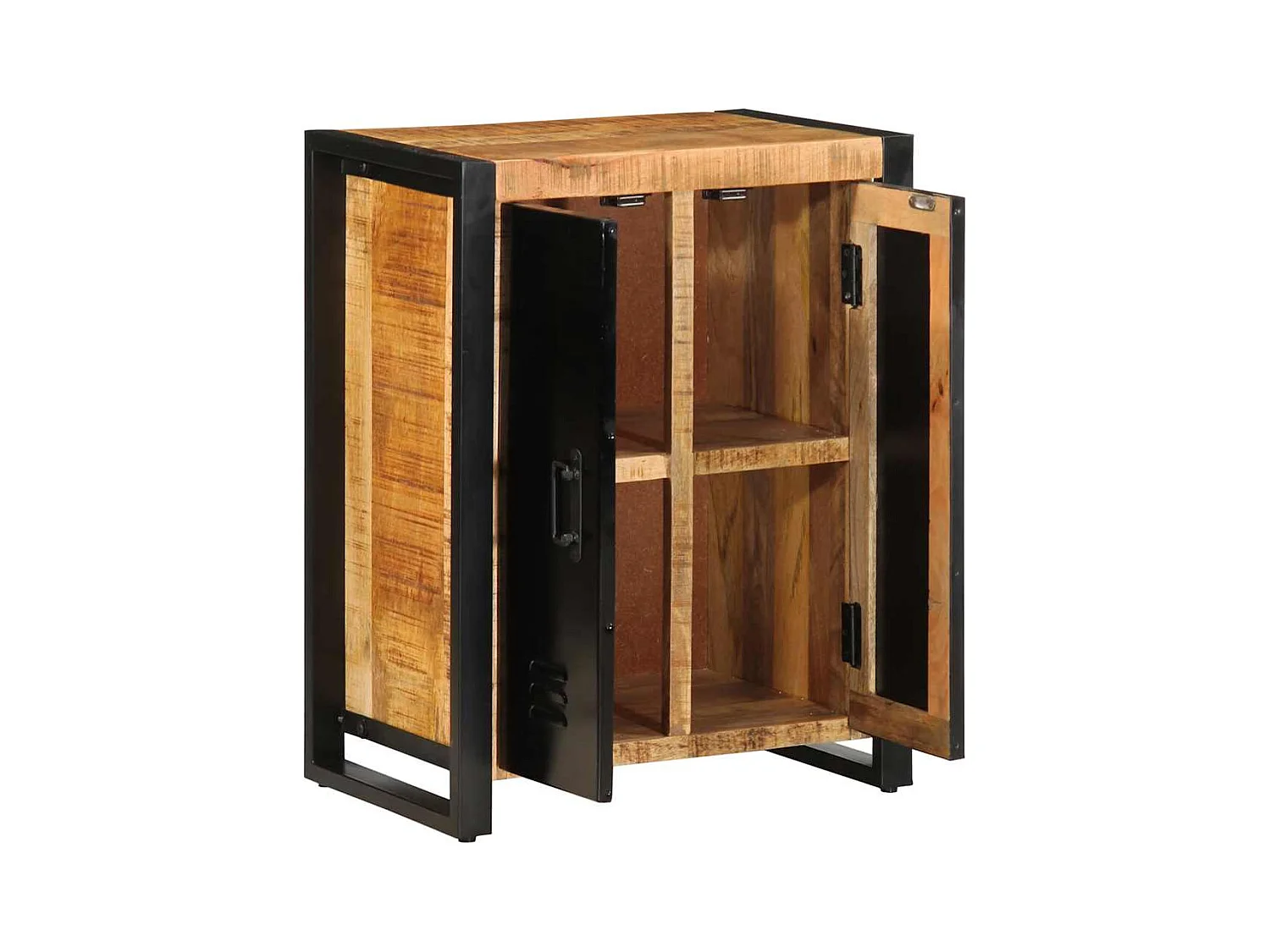 Buffet | Bahut | Meuble de rangement 55x35x70 cm bois de manguier brut massif