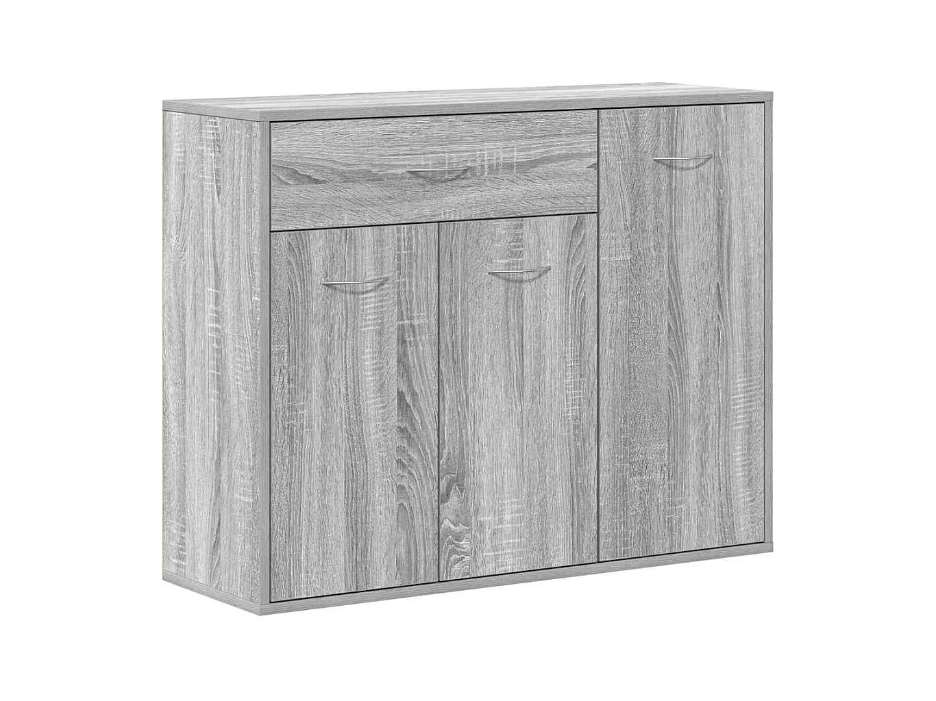 Credenza | Buffet | Armadio Grigio Sonoma 88x30x70 cm in Legno Ingegnerizzato