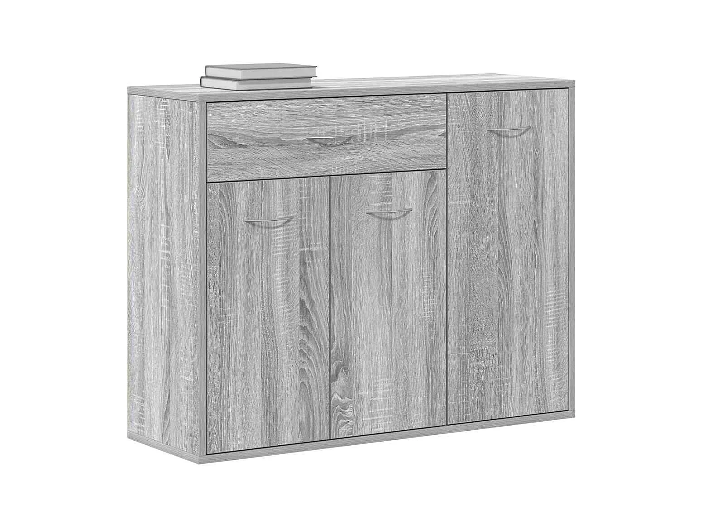 Credenza | Buffet | Armadio Grigio Sonoma 88x30x70 cm in Legno Ingegnerizzato