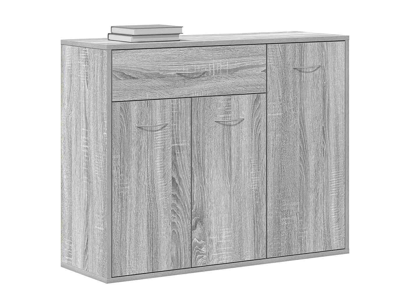Buffet | Commode à tiroir | Meuble de rangement Sonoma gris 88x30x70 cm Bois d'ingénierie