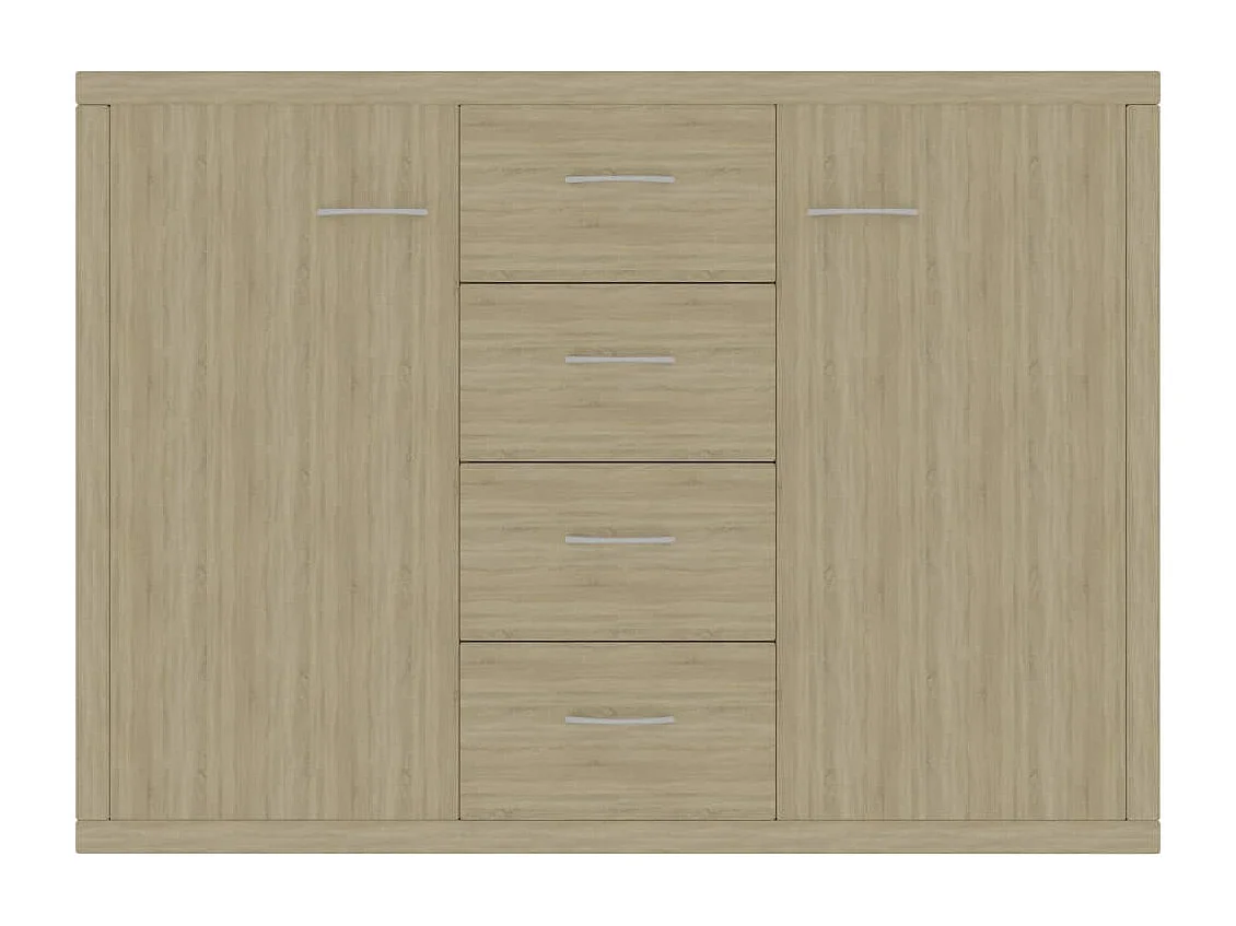 Buffet | Commode à tiroir | Meuble de rangement Chêne sonoma 88x30x65 cm Bois d'ingénierie