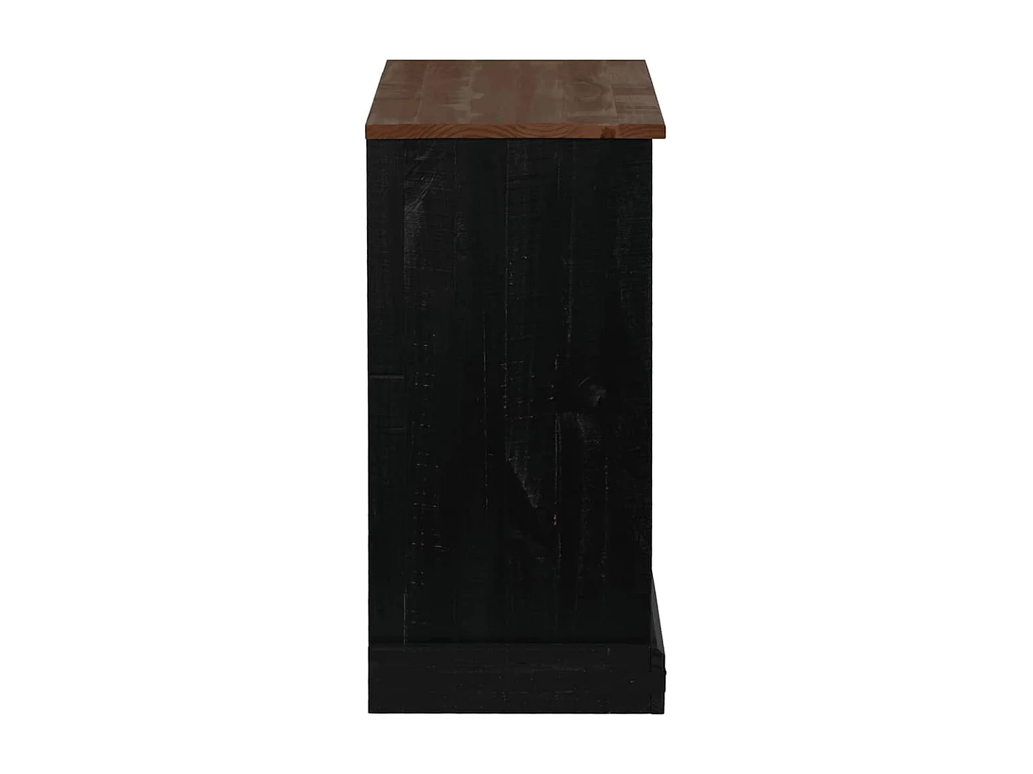 Credenza | Buffet | Armadio HALDEN con Anta Scorrevole 80x40x80 cm Legno Massello