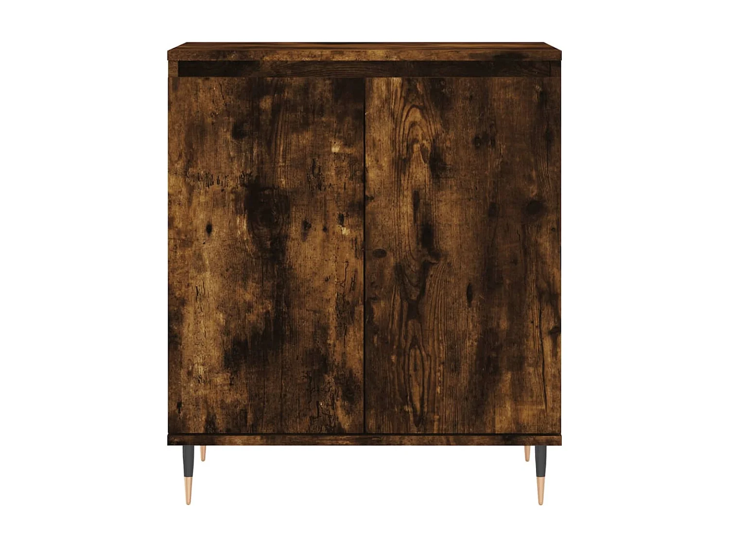 Buffet | Bahut | Meuble de rangement Chêne fumé 60x35x70 cm Bois d'ingénierie