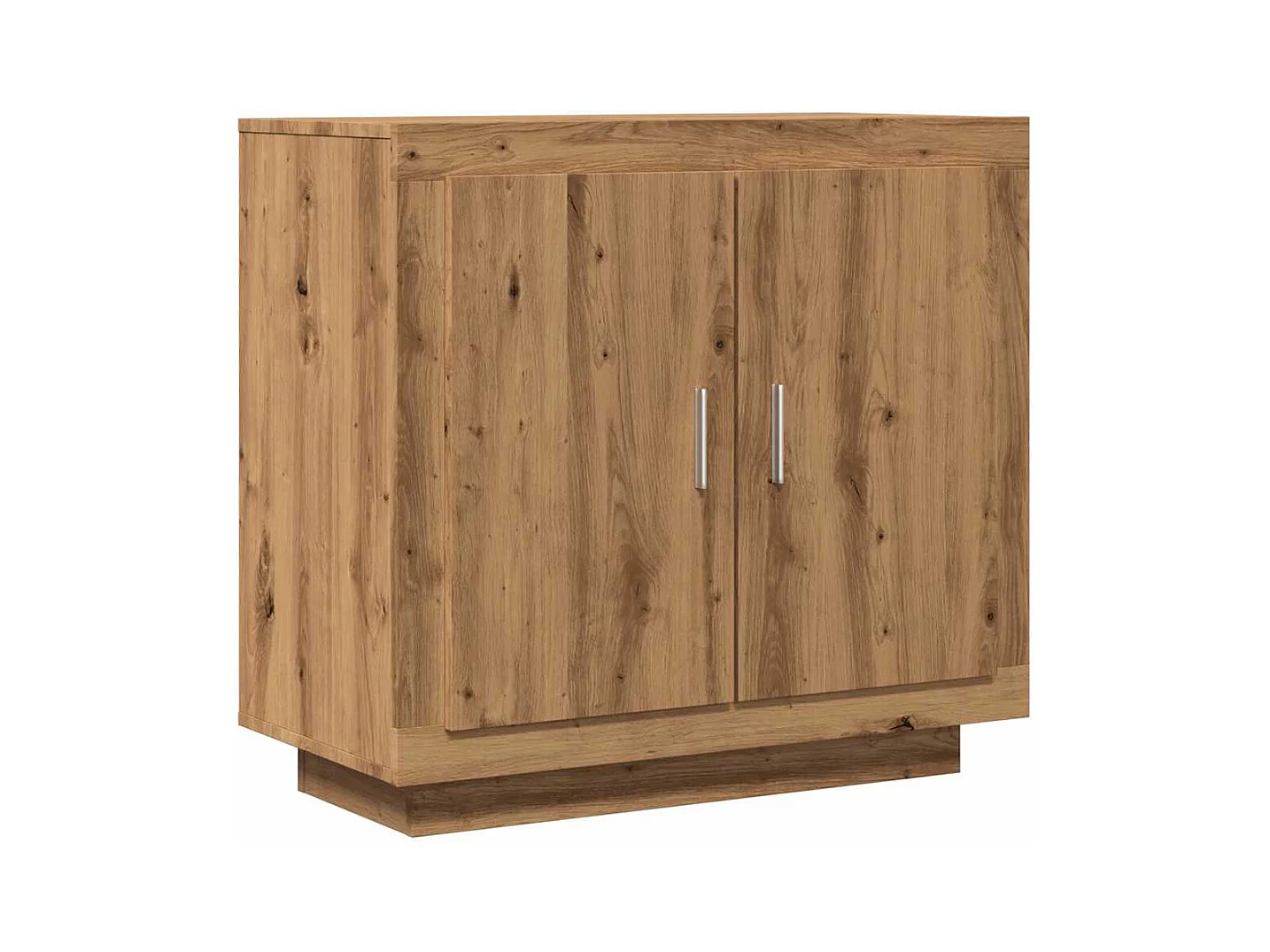 Credenza | Buffet | Armadio Rovere Artigianale 80x40x75 cm in Legno Multistrato