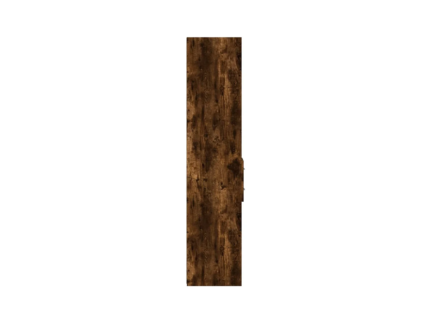 Buffet | Bahut | Meuble de rangement haut chêne fumé 30x42,5x185 cm bois d'ingénierie